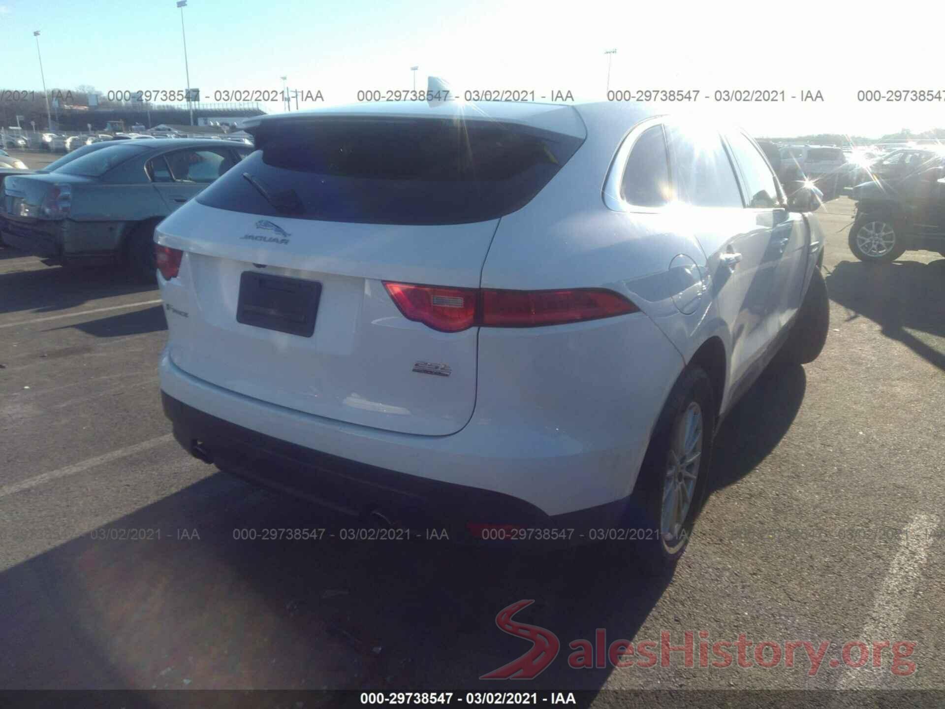 SADCS2FX1KA390602 2019 JAGUAR F-PACE