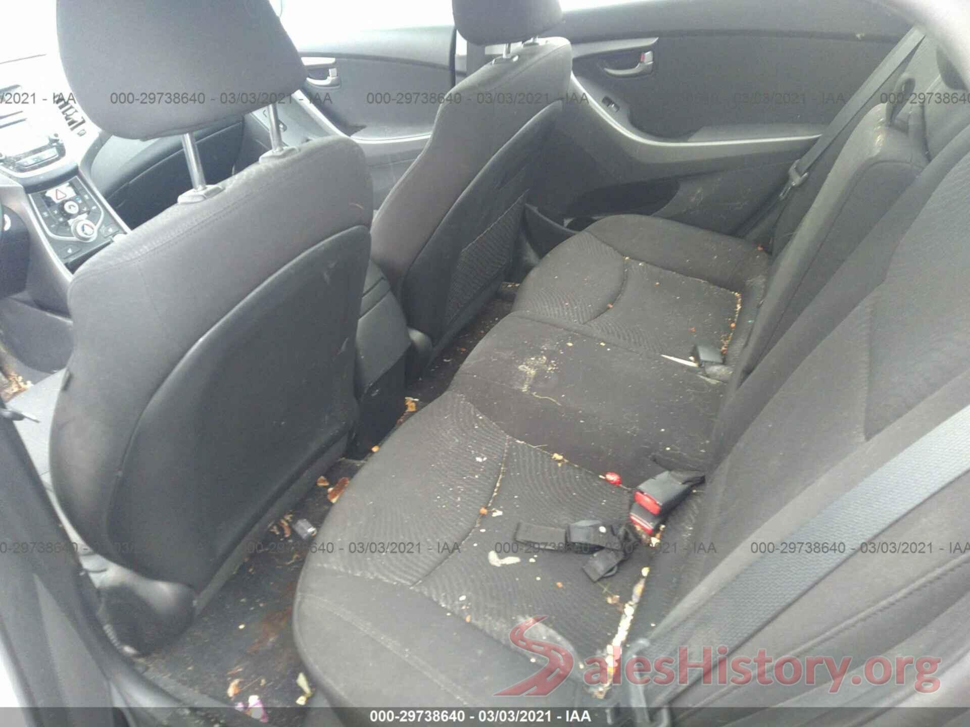 KMHDH4AE8GU604132 2016 HYUNDAI ELANTRA