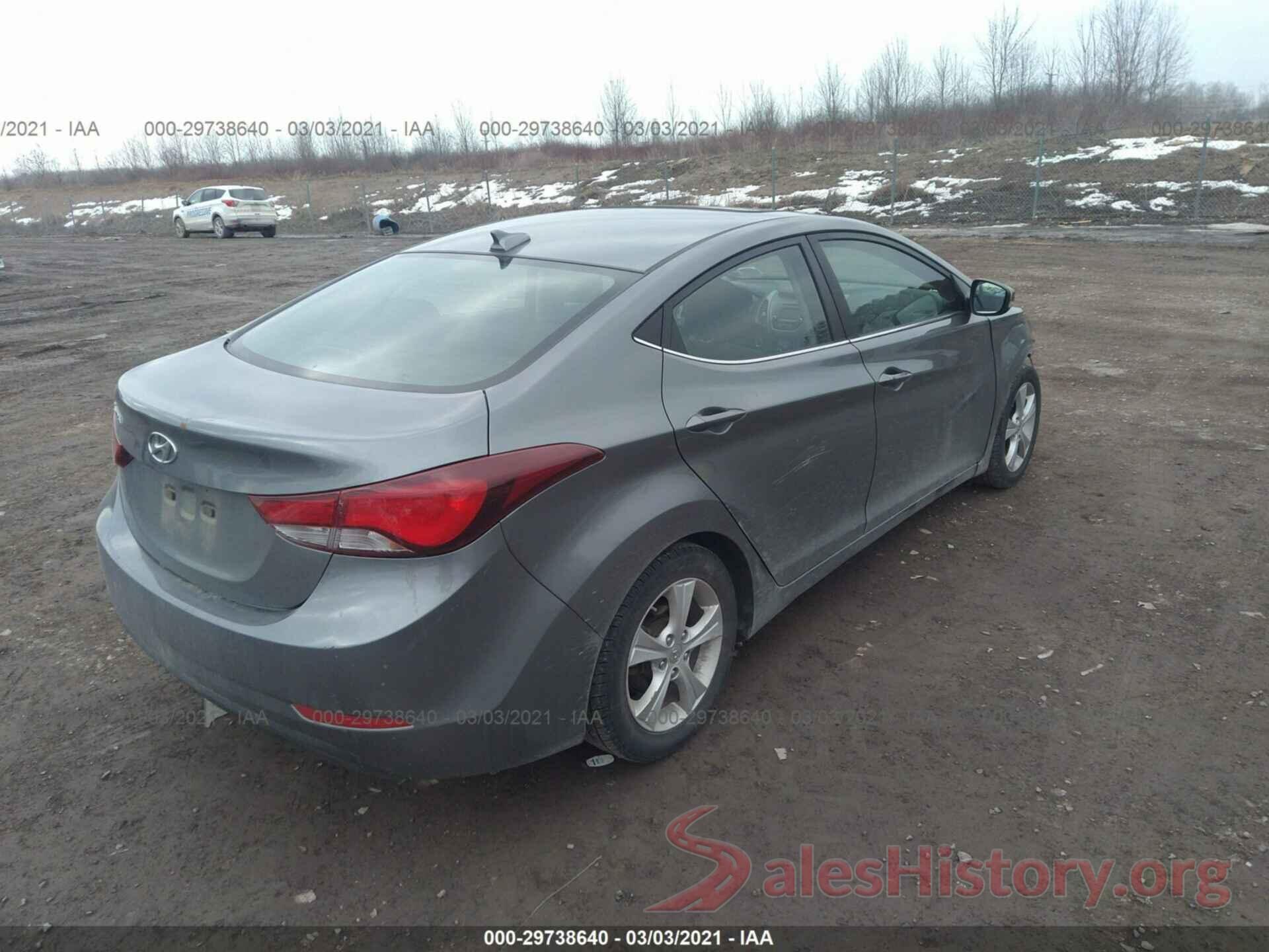 KMHDH4AE8GU604132 2016 HYUNDAI ELANTRA