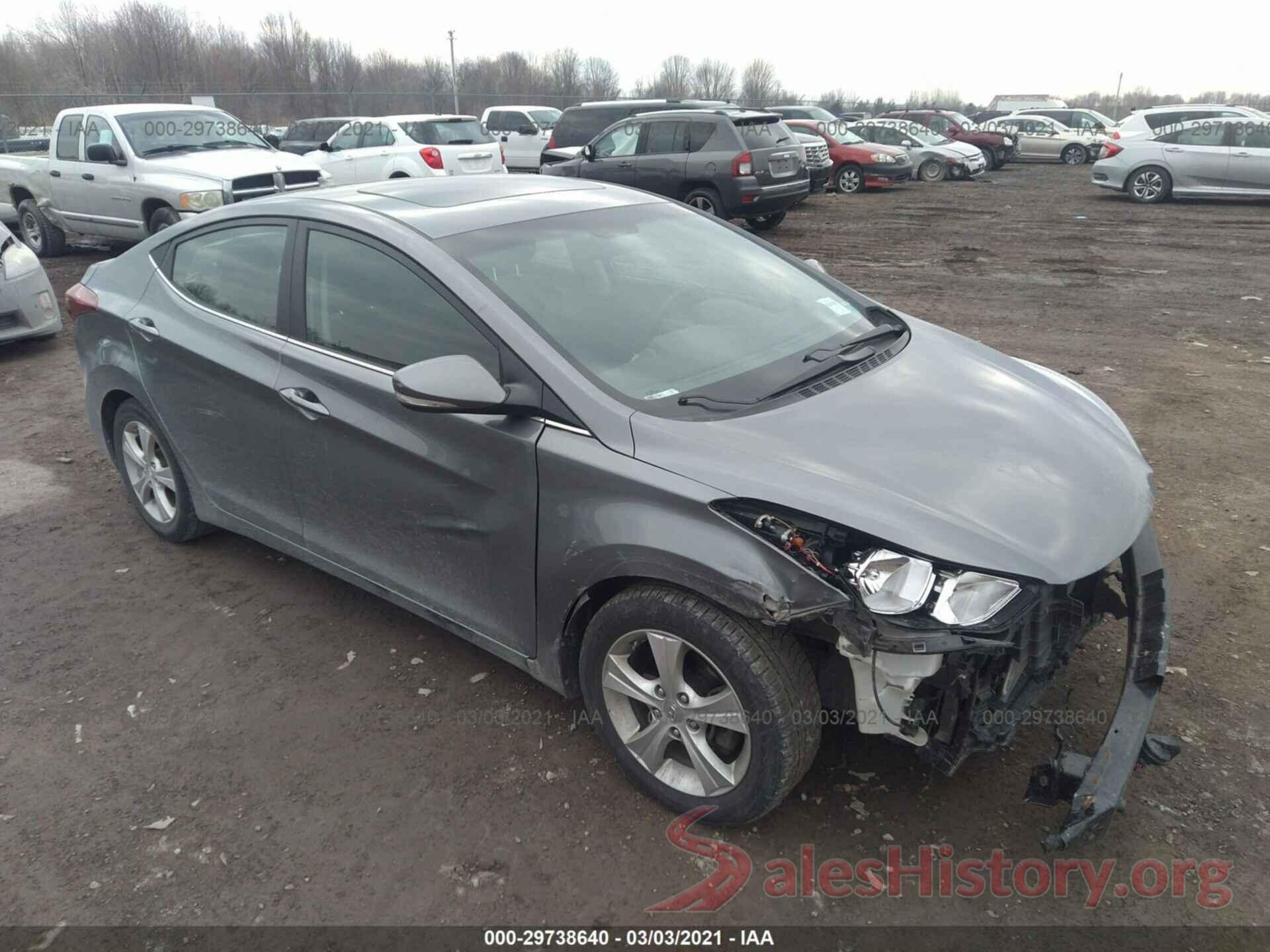 KMHDH4AE8GU604132 2016 HYUNDAI ELANTRA