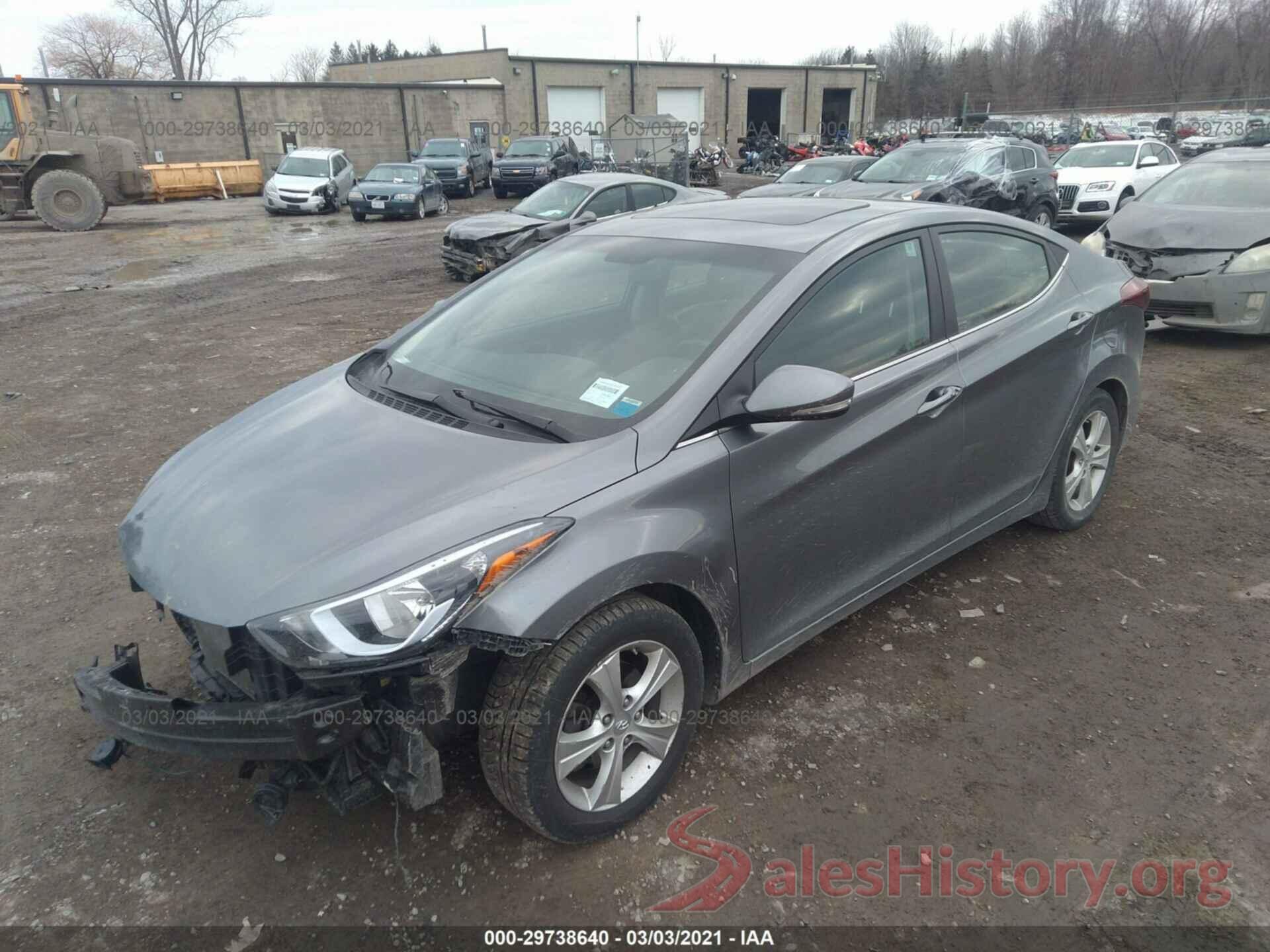 KMHDH4AE8GU604132 2016 HYUNDAI ELANTRA