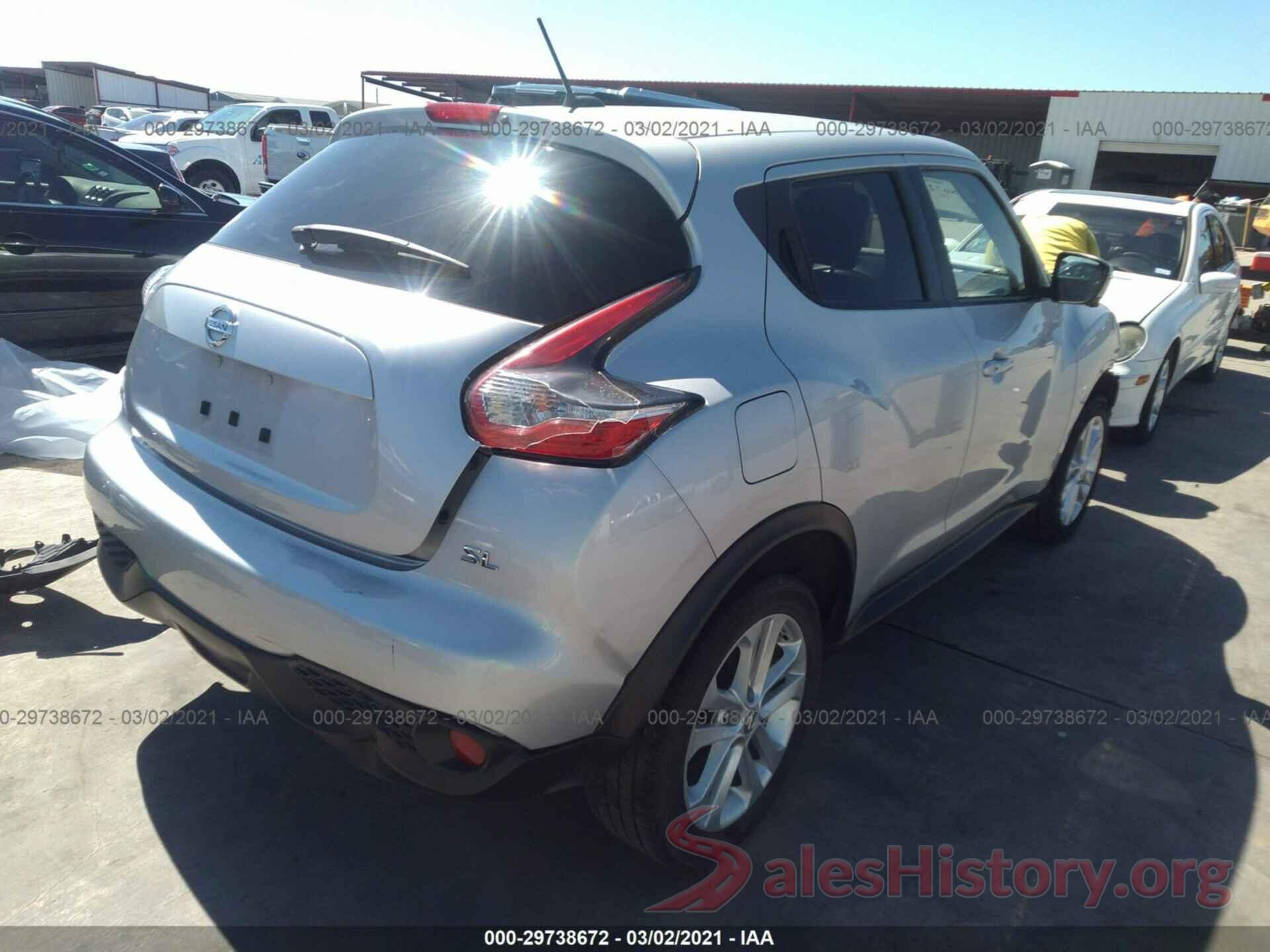 JN8AF5MR7GT610306 2016 NISSAN JUKE