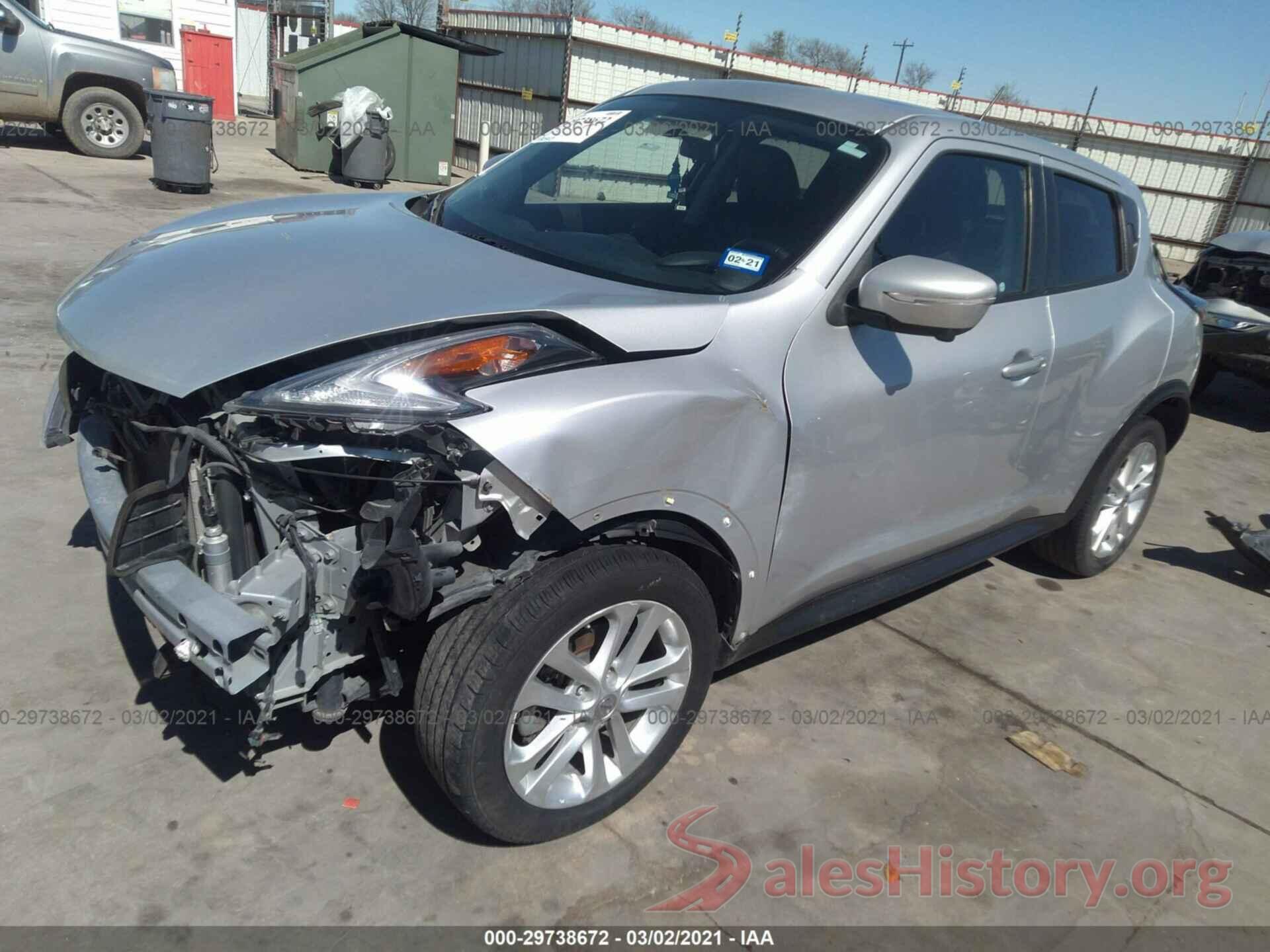 JN8AF5MR7GT610306 2016 NISSAN JUKE