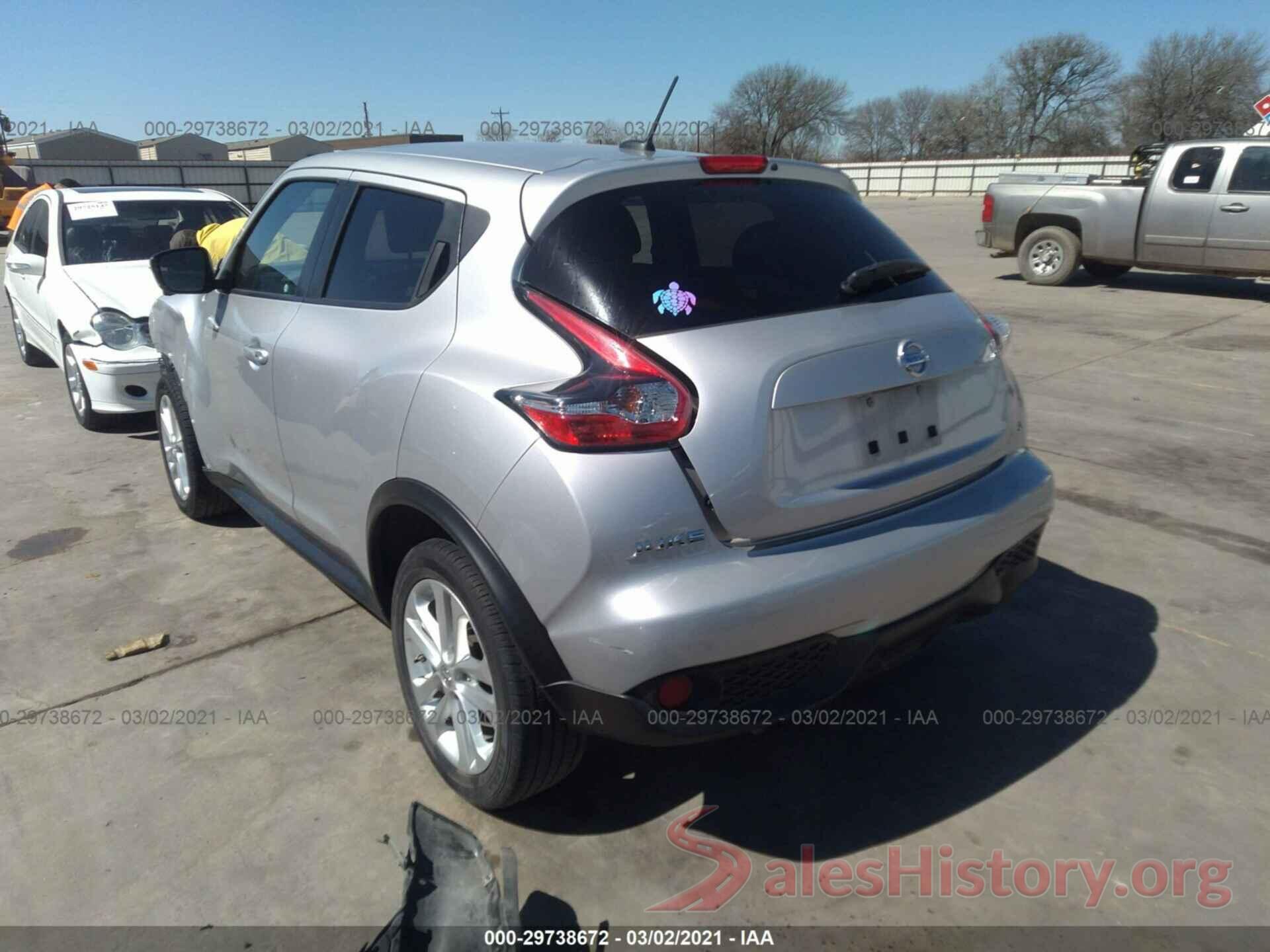 JN8AF5MR7GT610306 2016 NISSAN JUKE