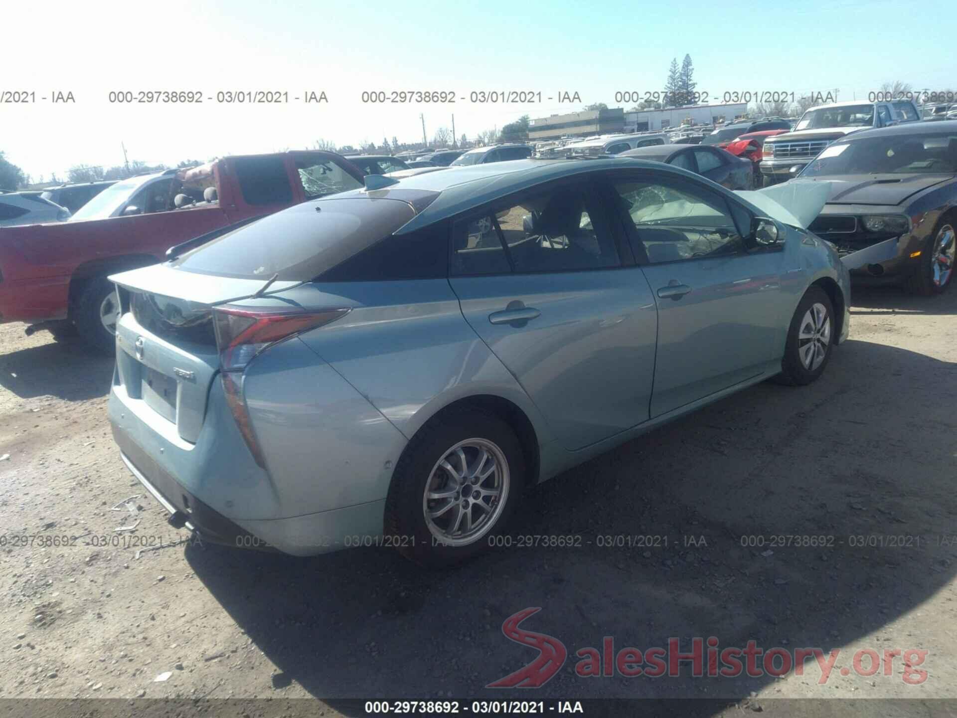 JTDKBRFU4J3064415 2018 TOYOTA PRIUS