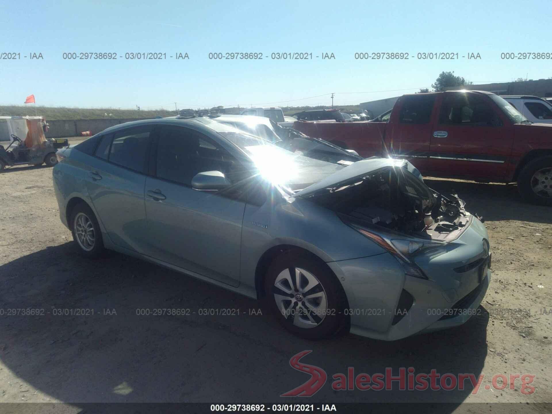 JTDKBRFU4J3064415 2018 TOYOTA PRIUS