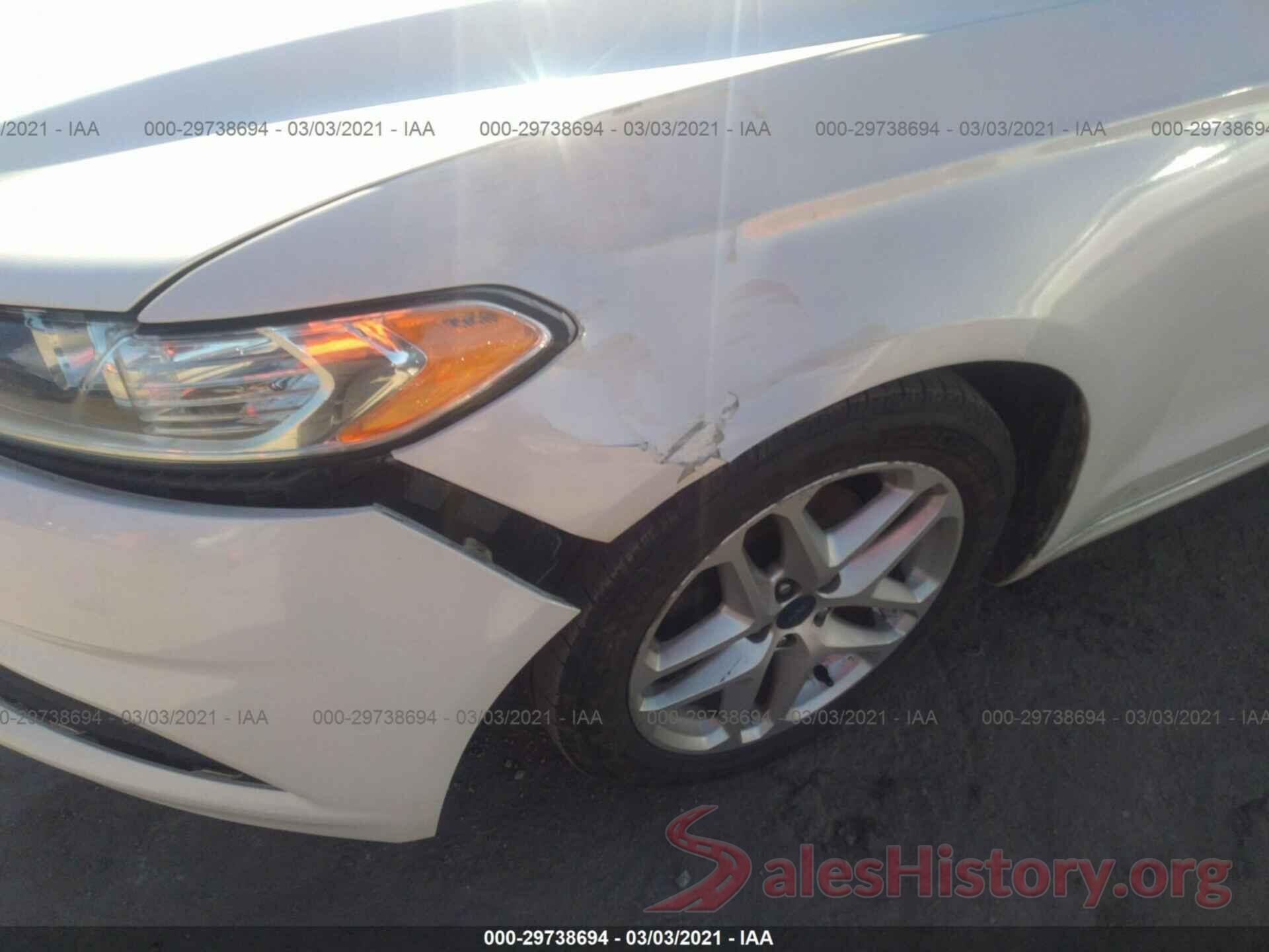 3FA6P0HD9GR209881 2016 FORD FUSION