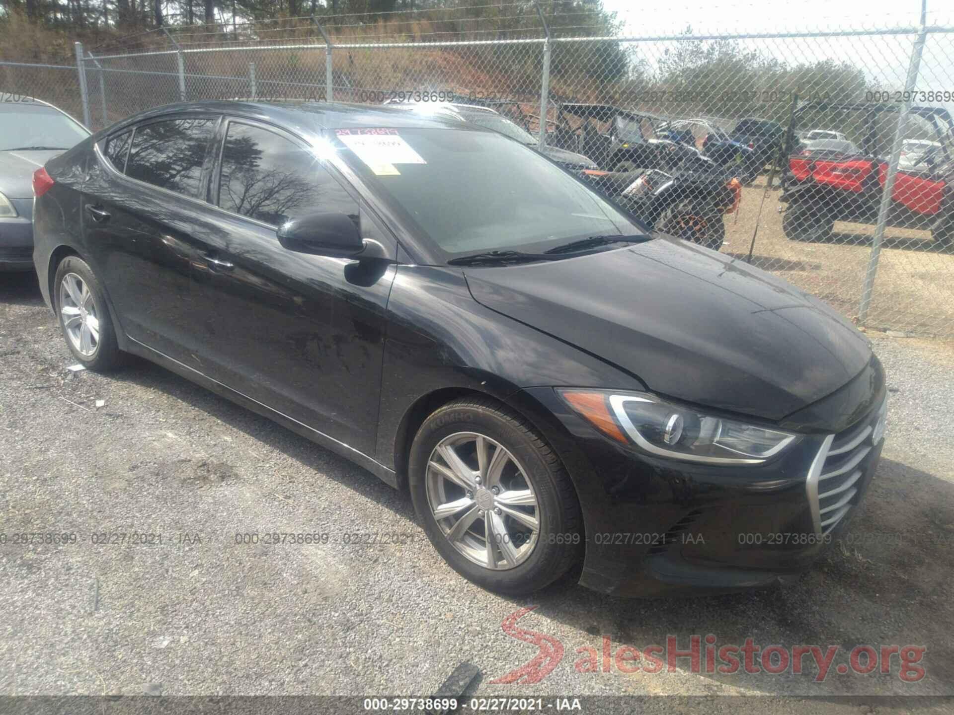 5NPD74LF5HH099515 2017 HYUNDAI ELANTRA