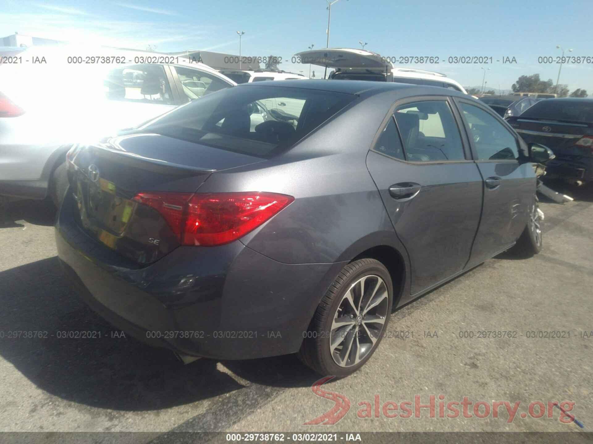 5YFBURHE2JP766840 2018 TOYOTA COROLLA