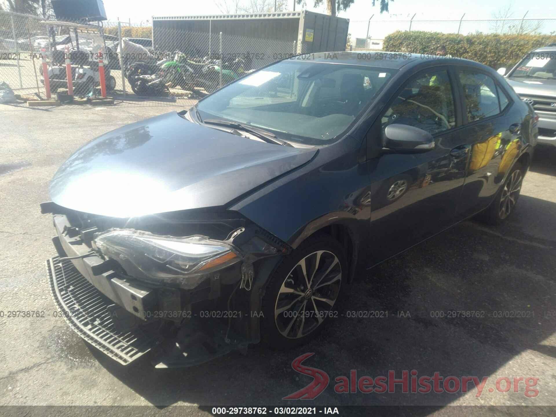 5YFBURHE2JP766840 2018 TOYOTA COROLLA