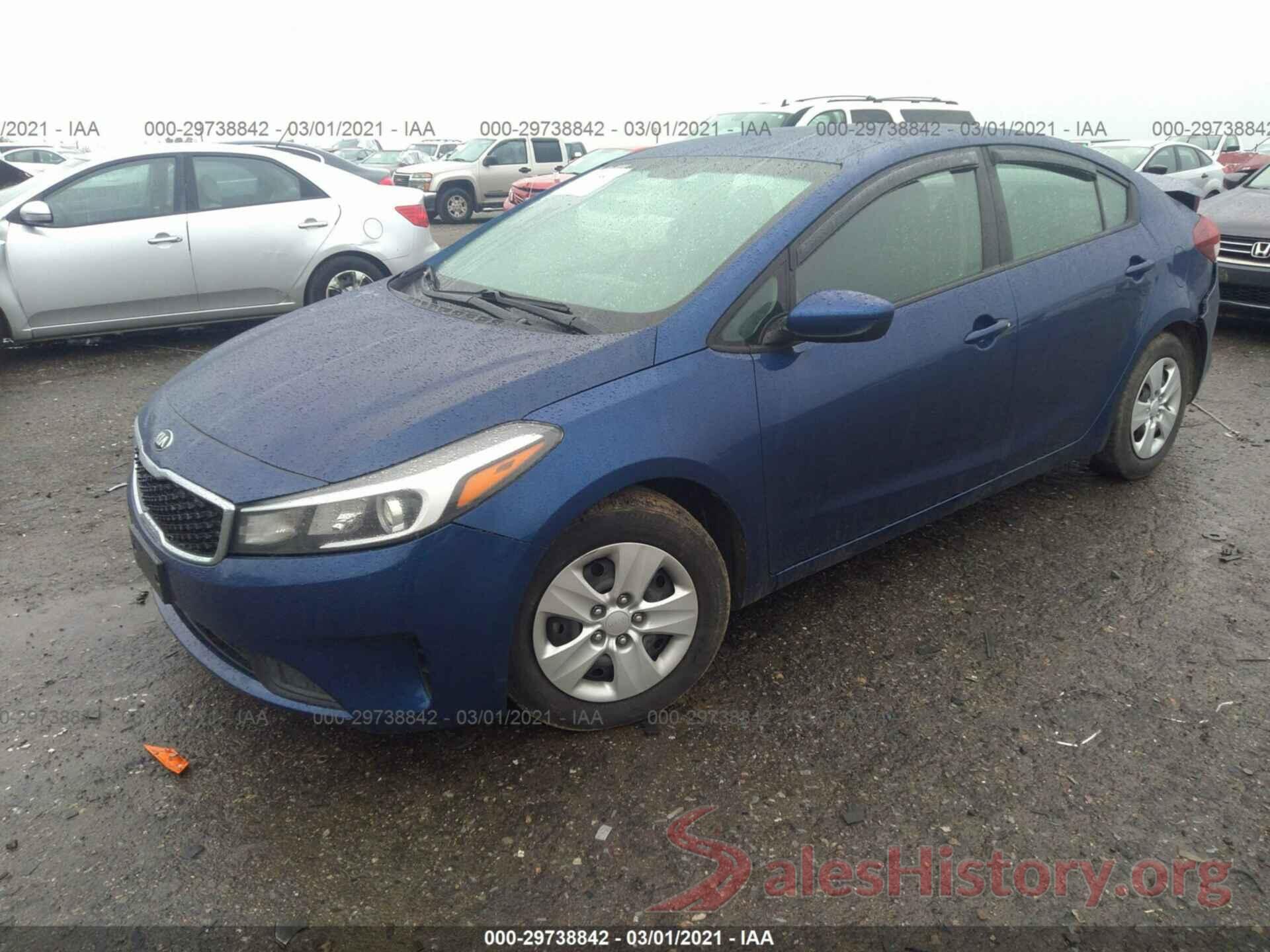 3KPFK4A79JE197458 2018 KIA FORTE