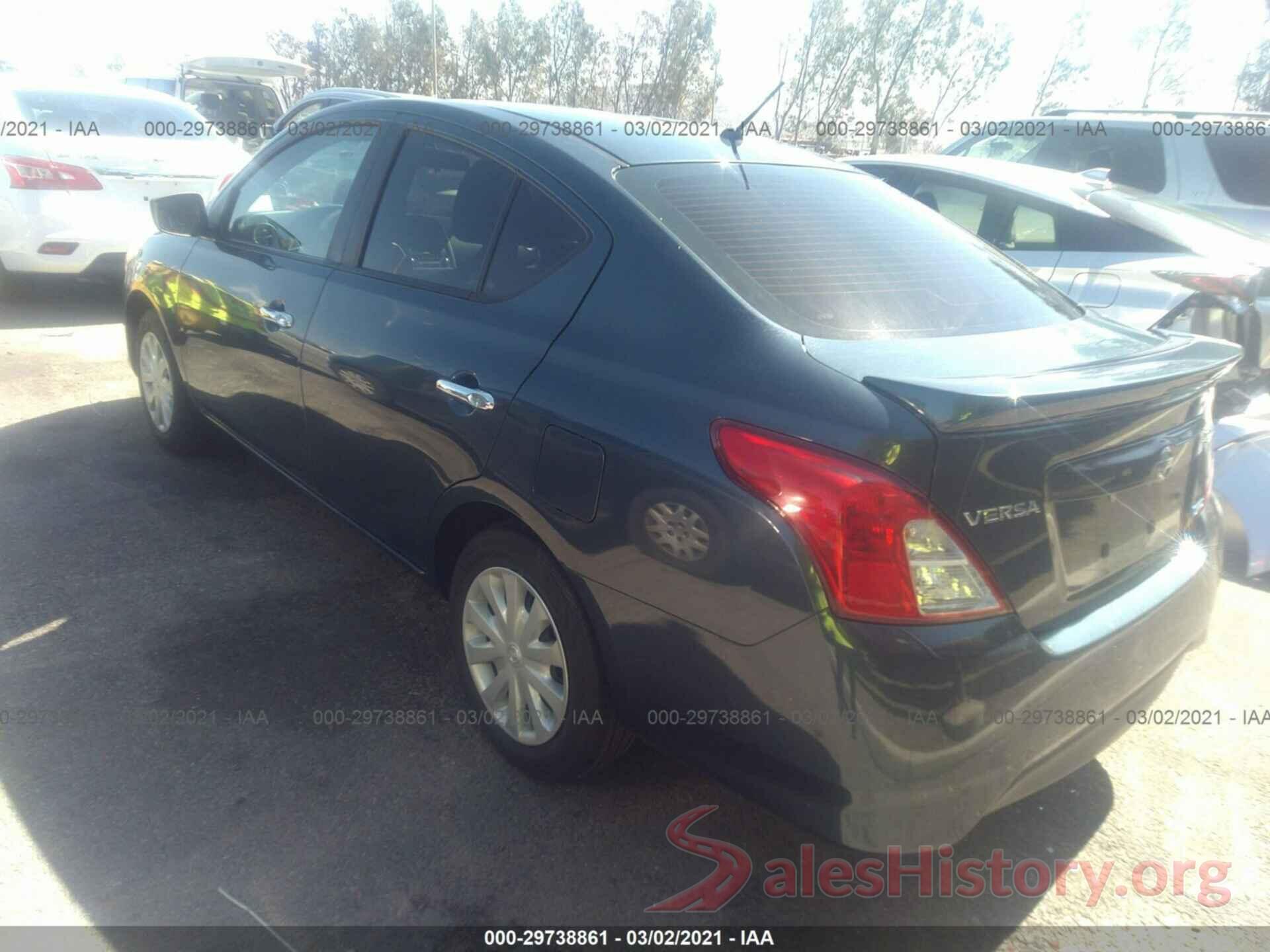 3N1CN7AP3GL848943 2016 NISSAN VERSA