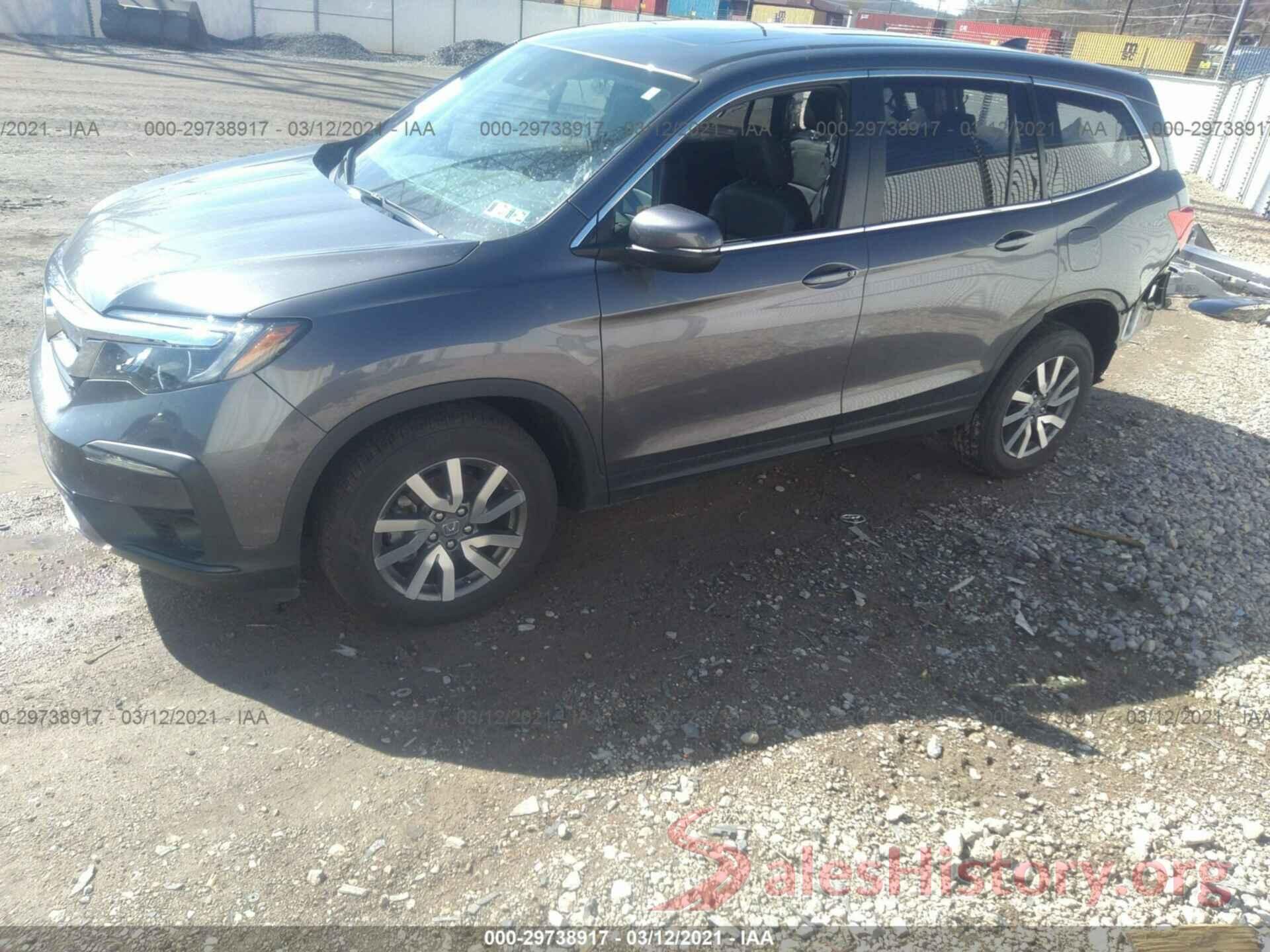 5FNYF6H55KB070988 2019 HONDA PILOT