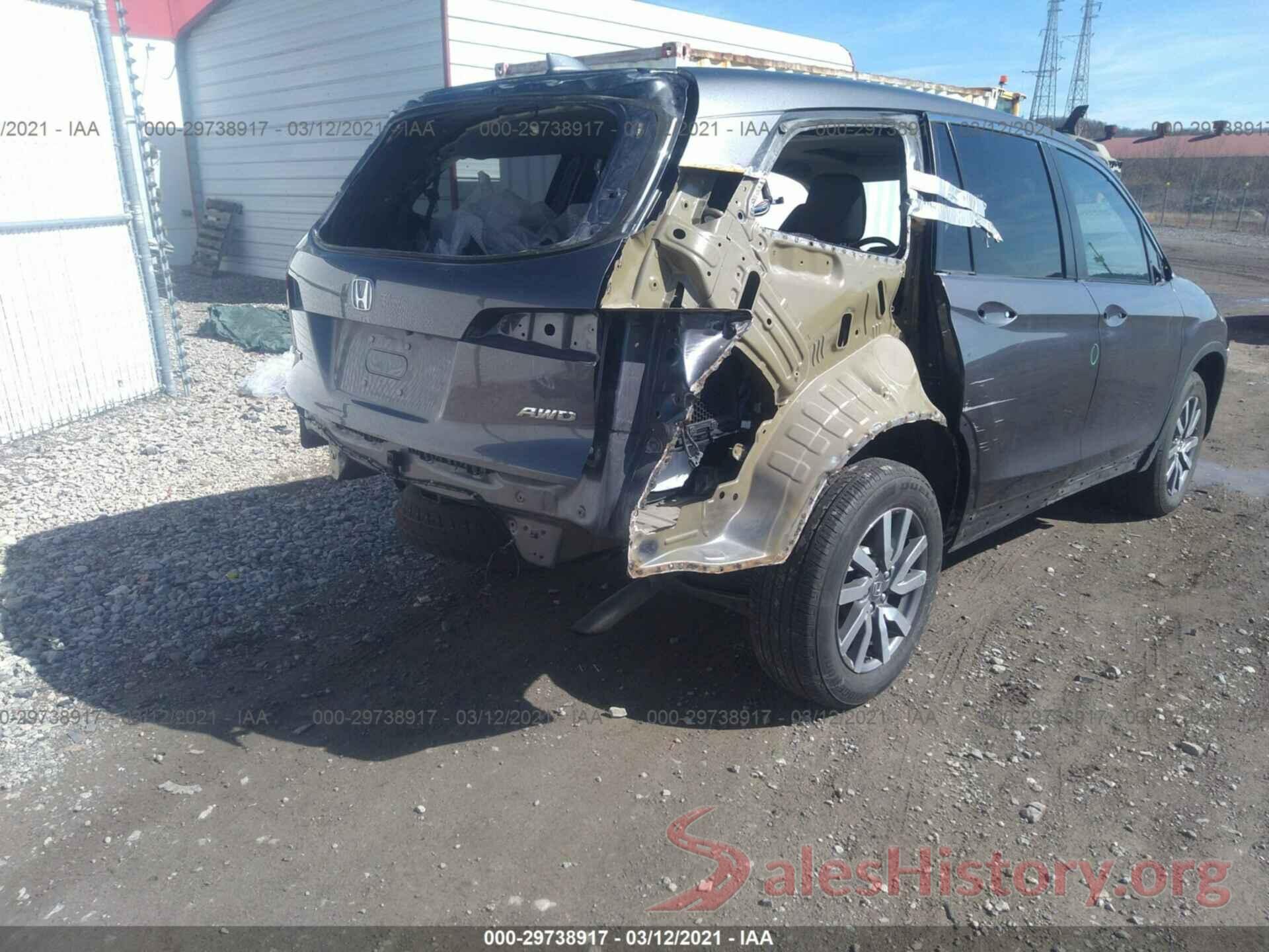 5FNYF6H55KB070988 2019 HONDA PILOT