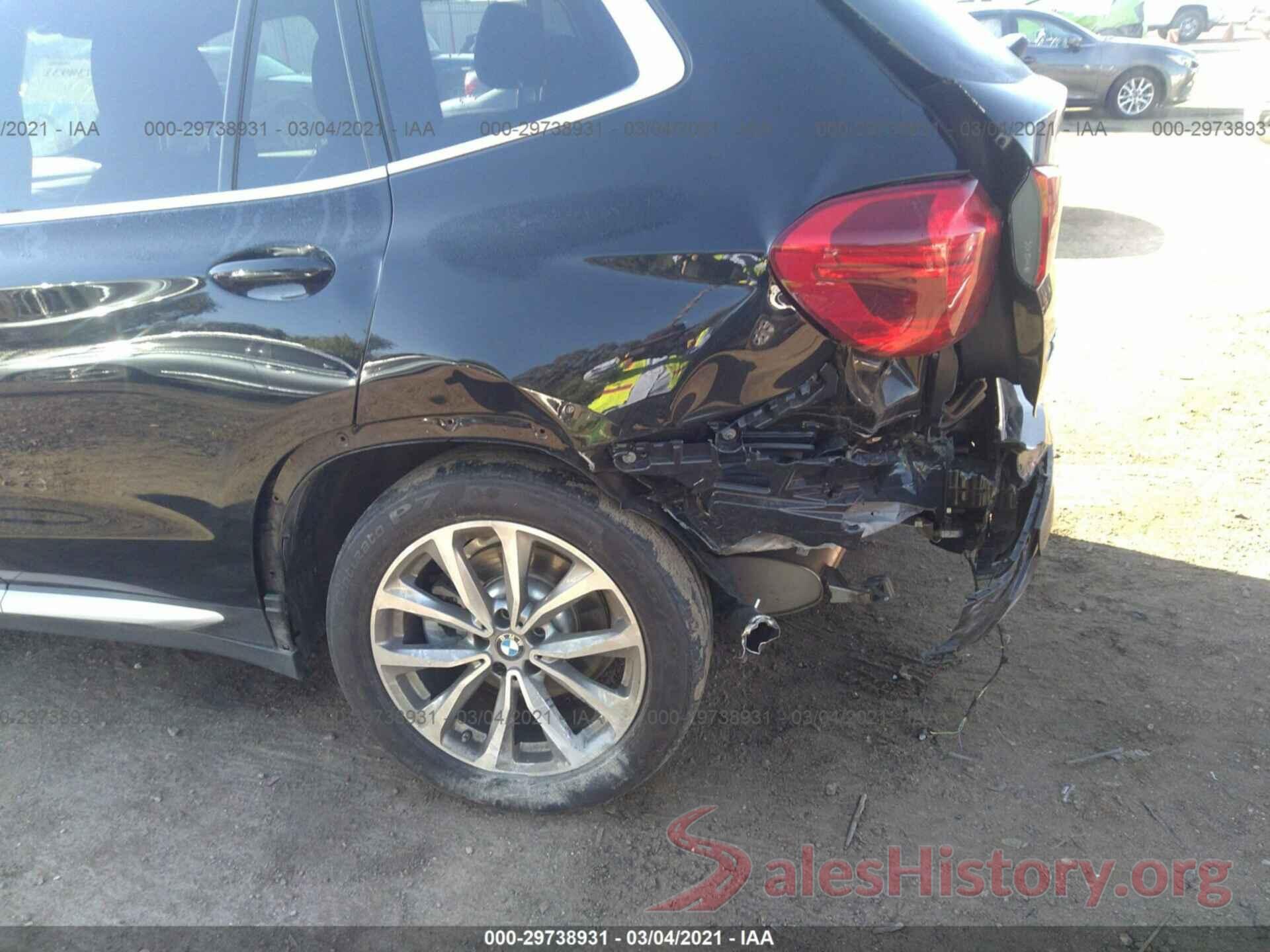 5UXTR7C50KLR45291 2019 BMW X3