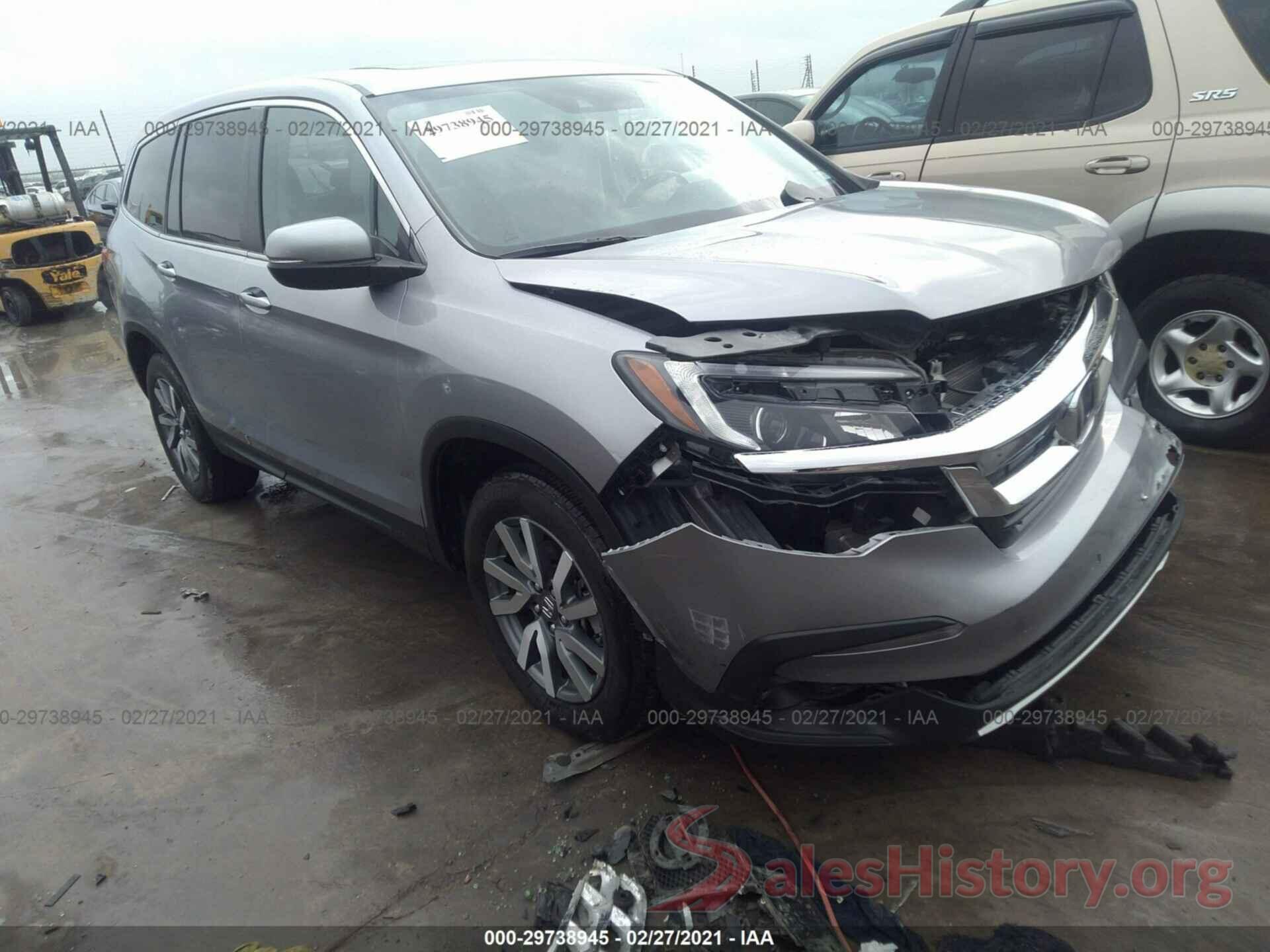 5FNYF5H58KB042595 2019 HONDA PILOT