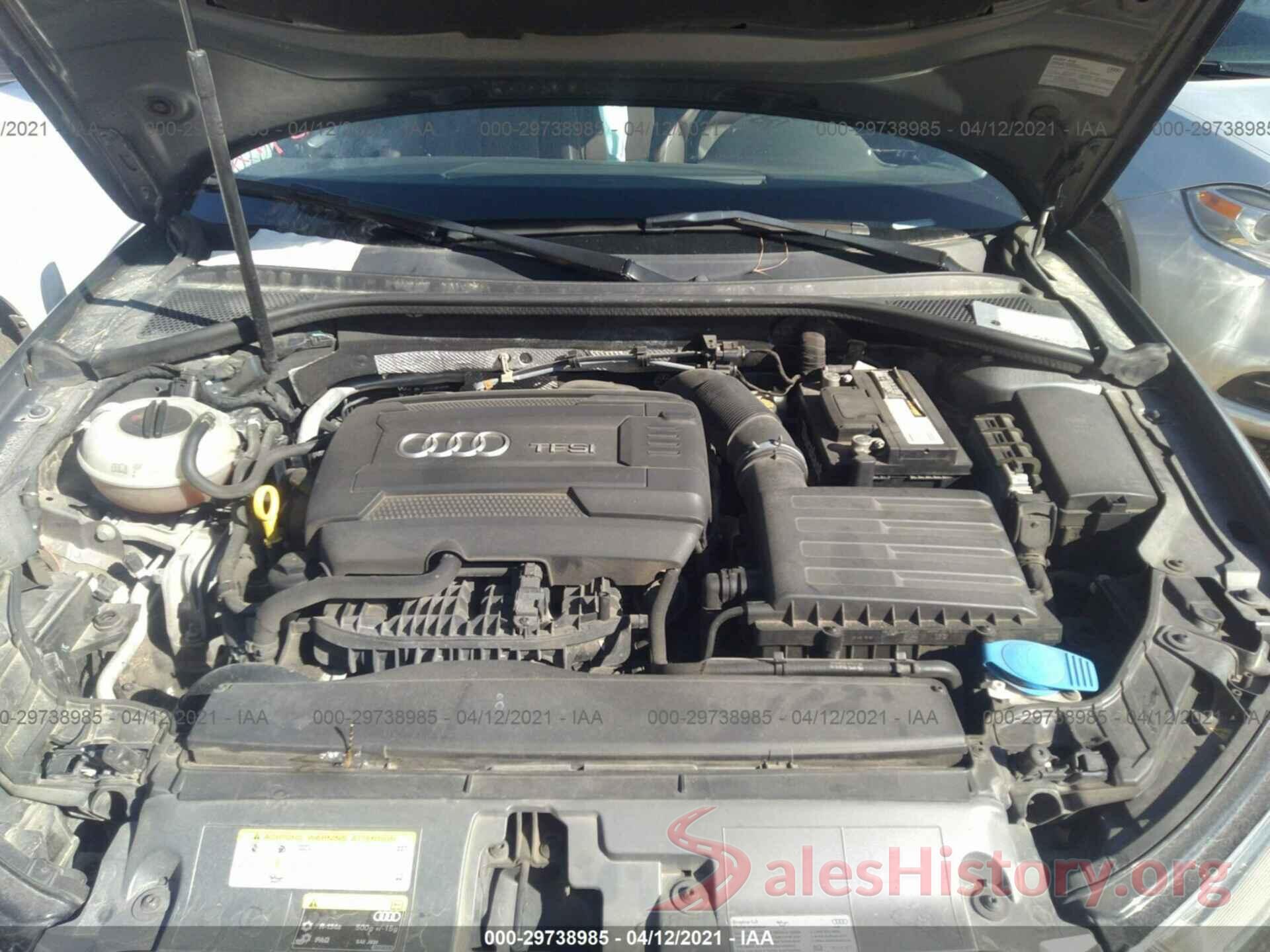 WAUA7GFF2G1009949 2016 AUDI A3