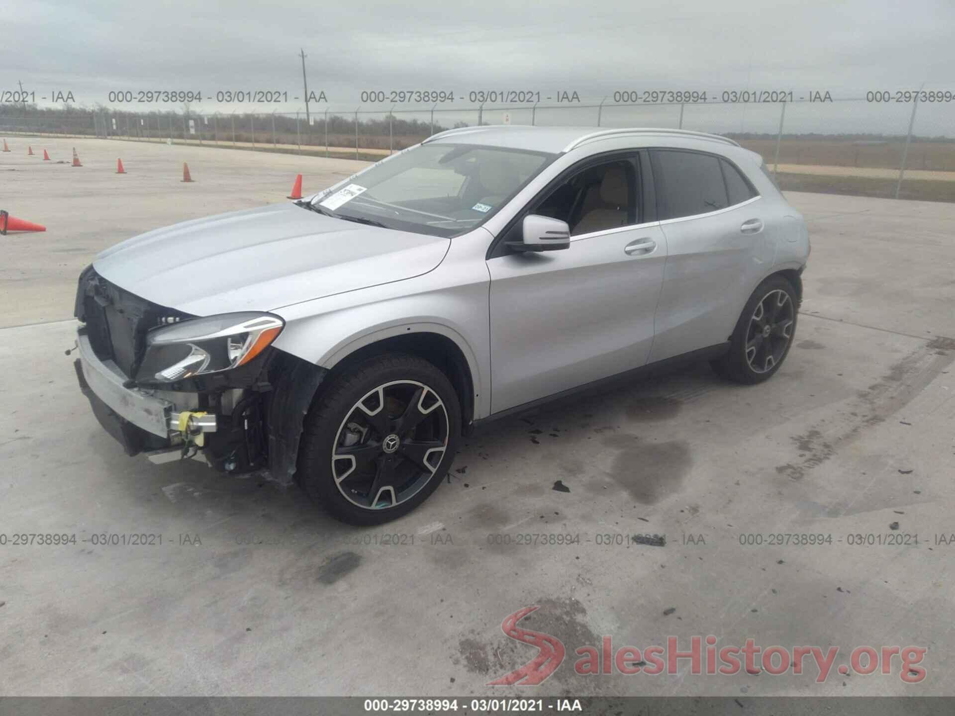 WDCTG4EB2KU002137 2019 MERCEDES-BENZ GLA