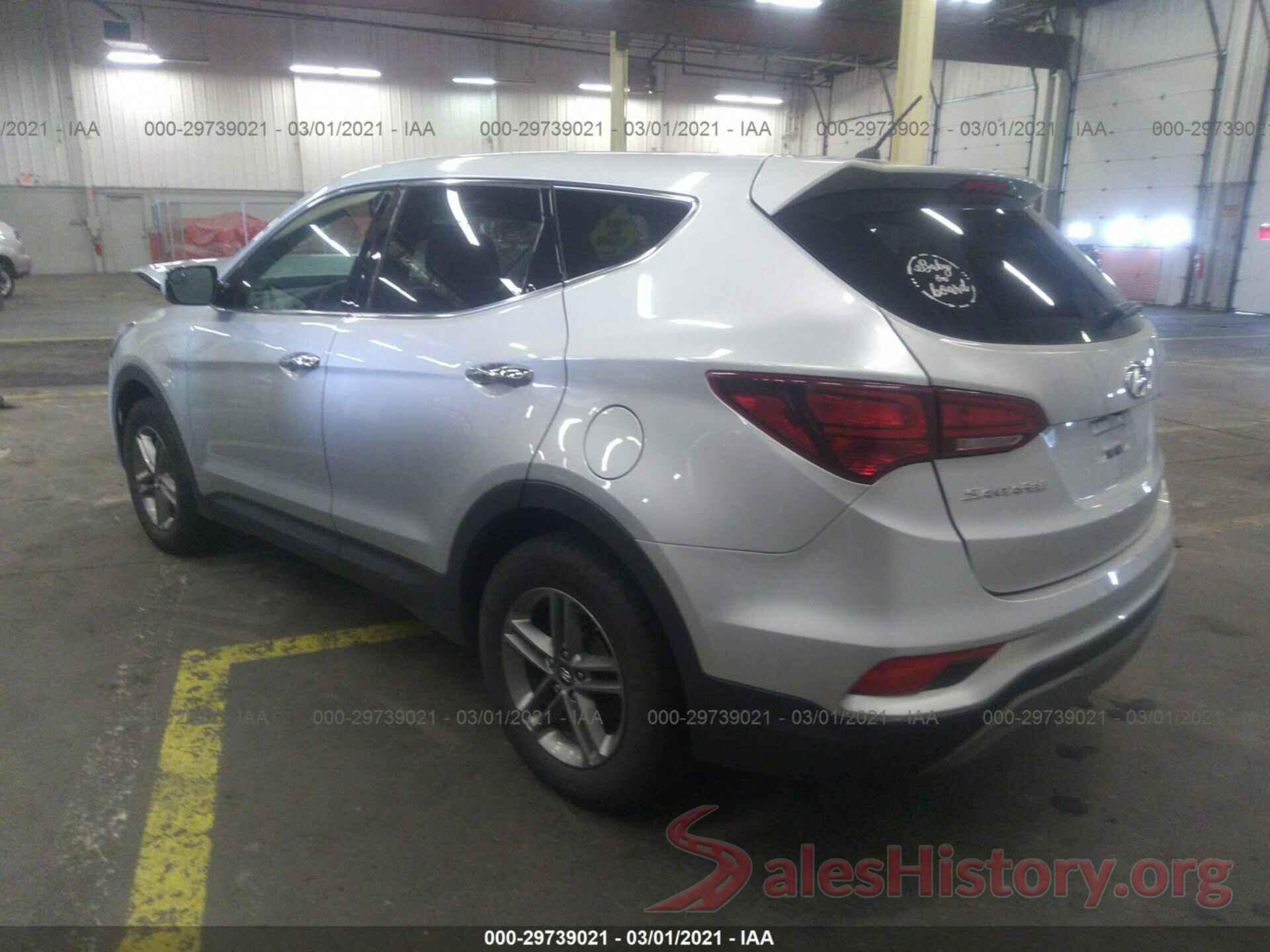 5XYZT3LB9JG572760 2018 HYUNDAI SANTA FE SPORT