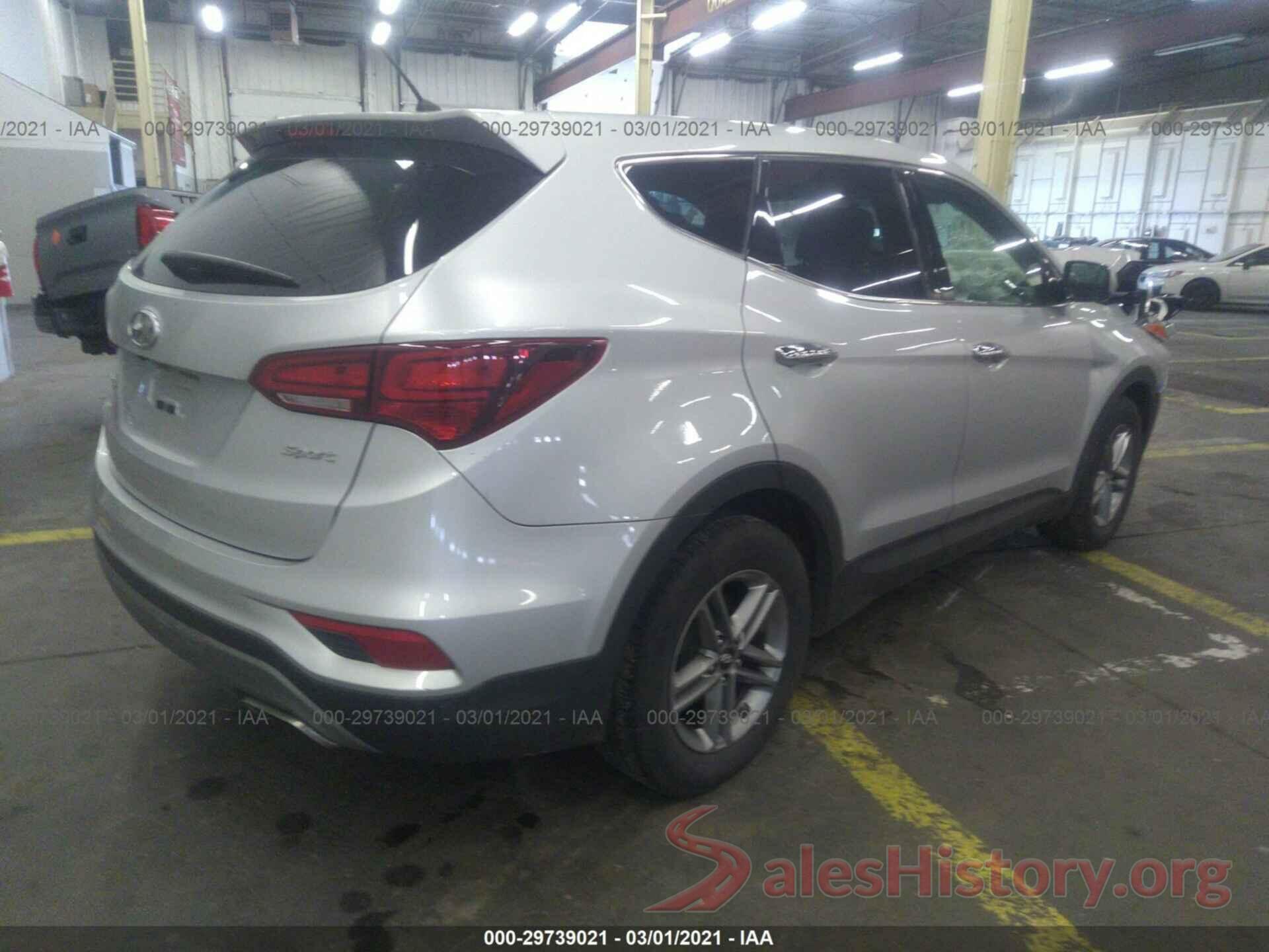 5XYZT3LB9JG572760 2018 HYUNDAI SANTA FE SPORT