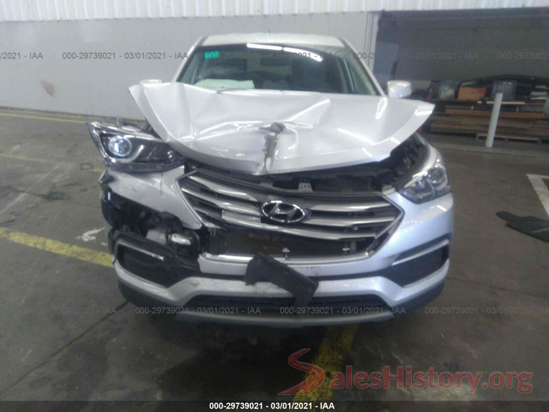 5XYZT3LB9JG572760 2018 HYUNDAI SANTA FE SPORT