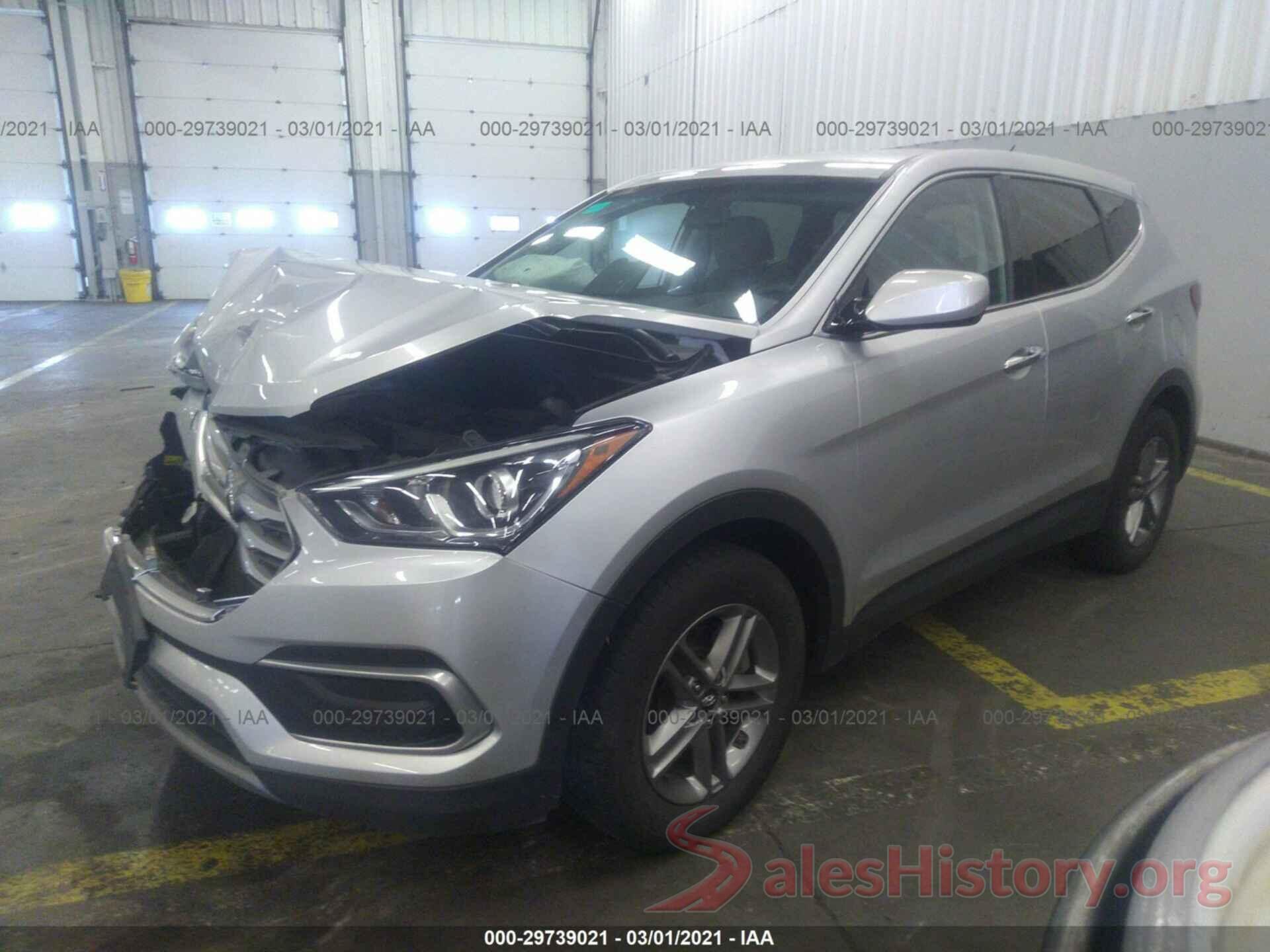 5XYZT3LB9JG572760 2018 HYUNDAI SANTA FE SPORT