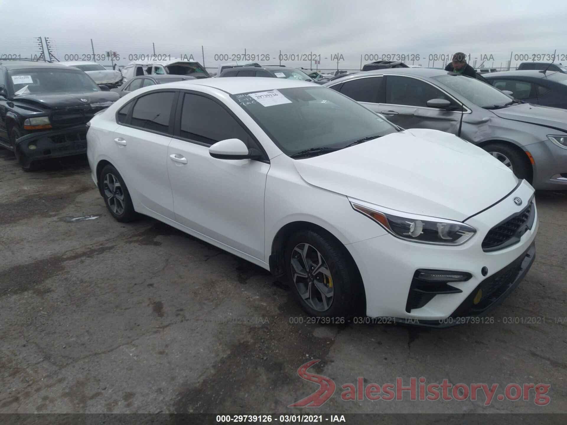 3KPF24ADXKE096310 2019 KIA FORTE