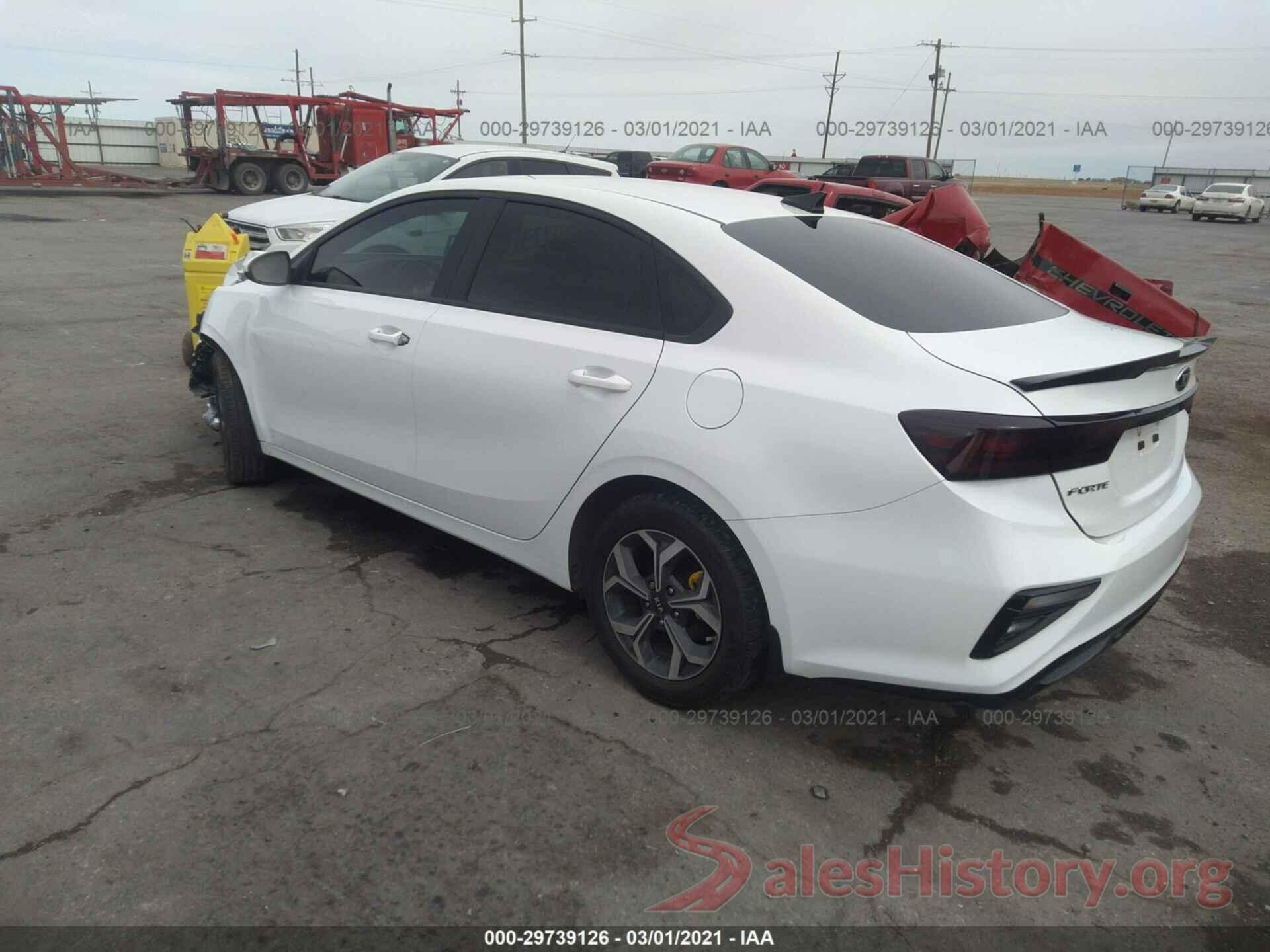 3KPF24ADXKE096310 2019 KIA FORTE