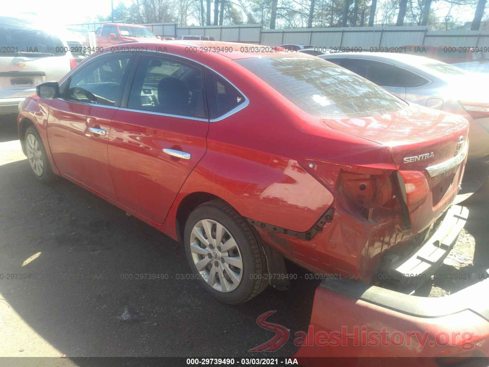 3N1AB7AP9HY341596 2017 NISSAN SENTRA