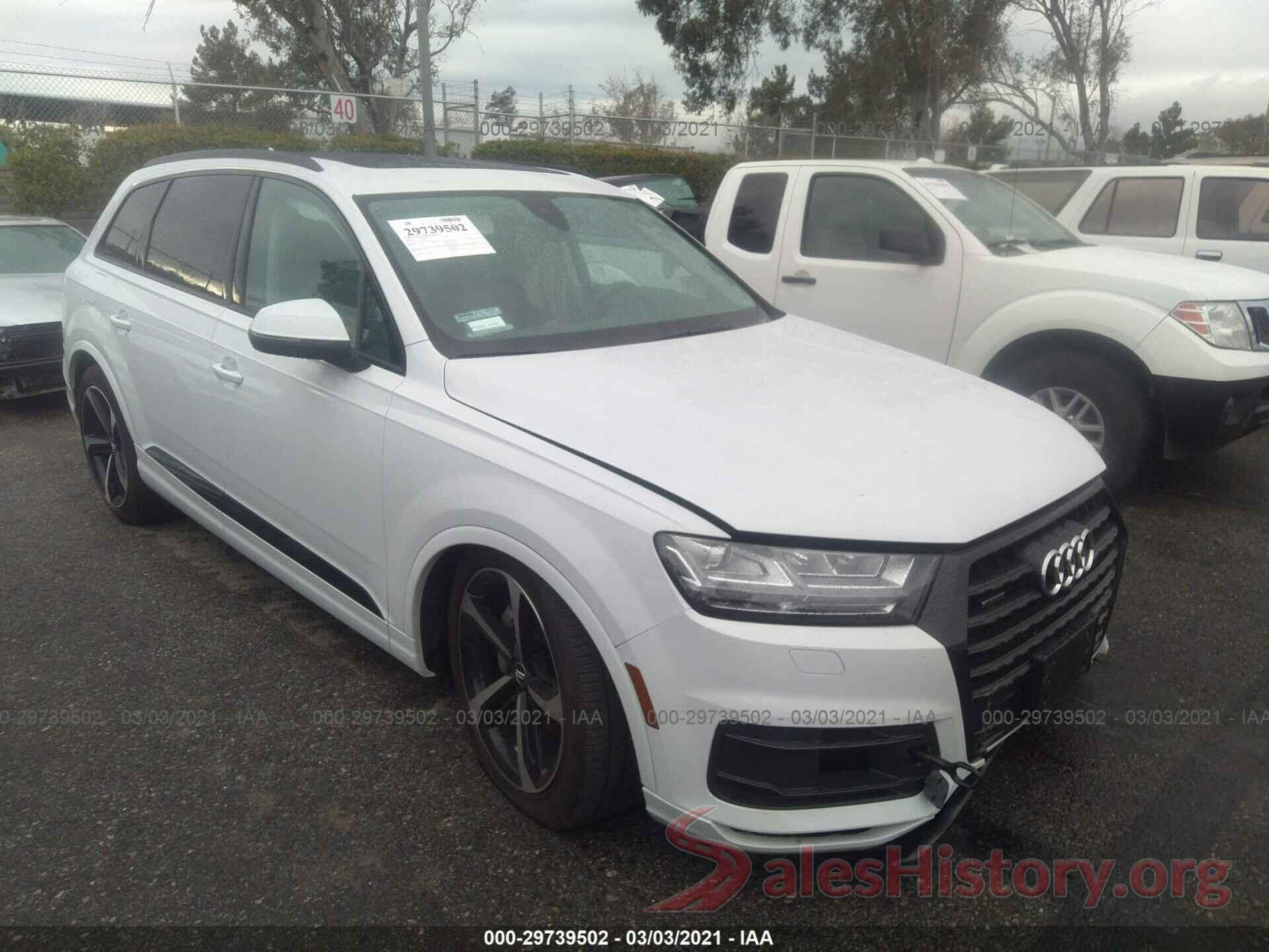 WA1LAAF70KD047703 2019 AUDI Q7