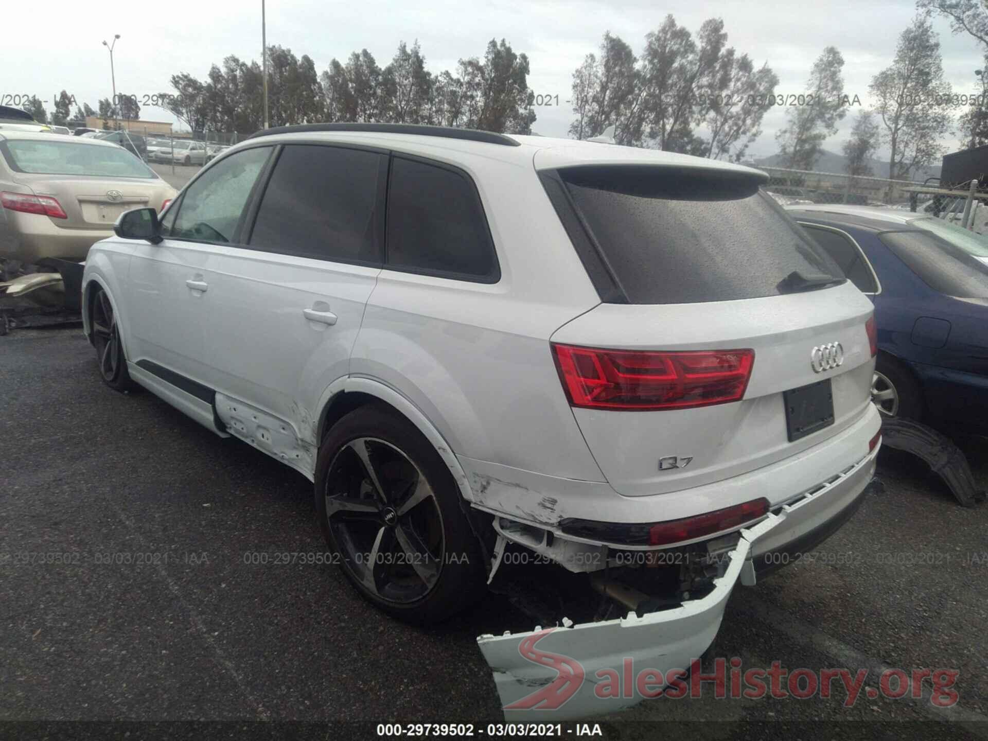 WA1LAAF70KD047703 2019 AUDI Q7