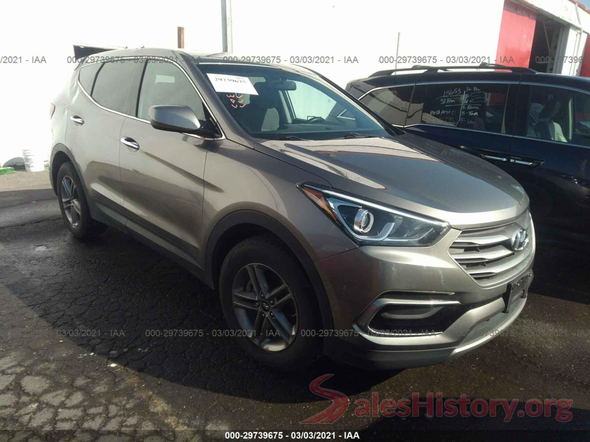 5XYZTDLB9HG443501 2017 HYUNDAI SANTA FE SPORT