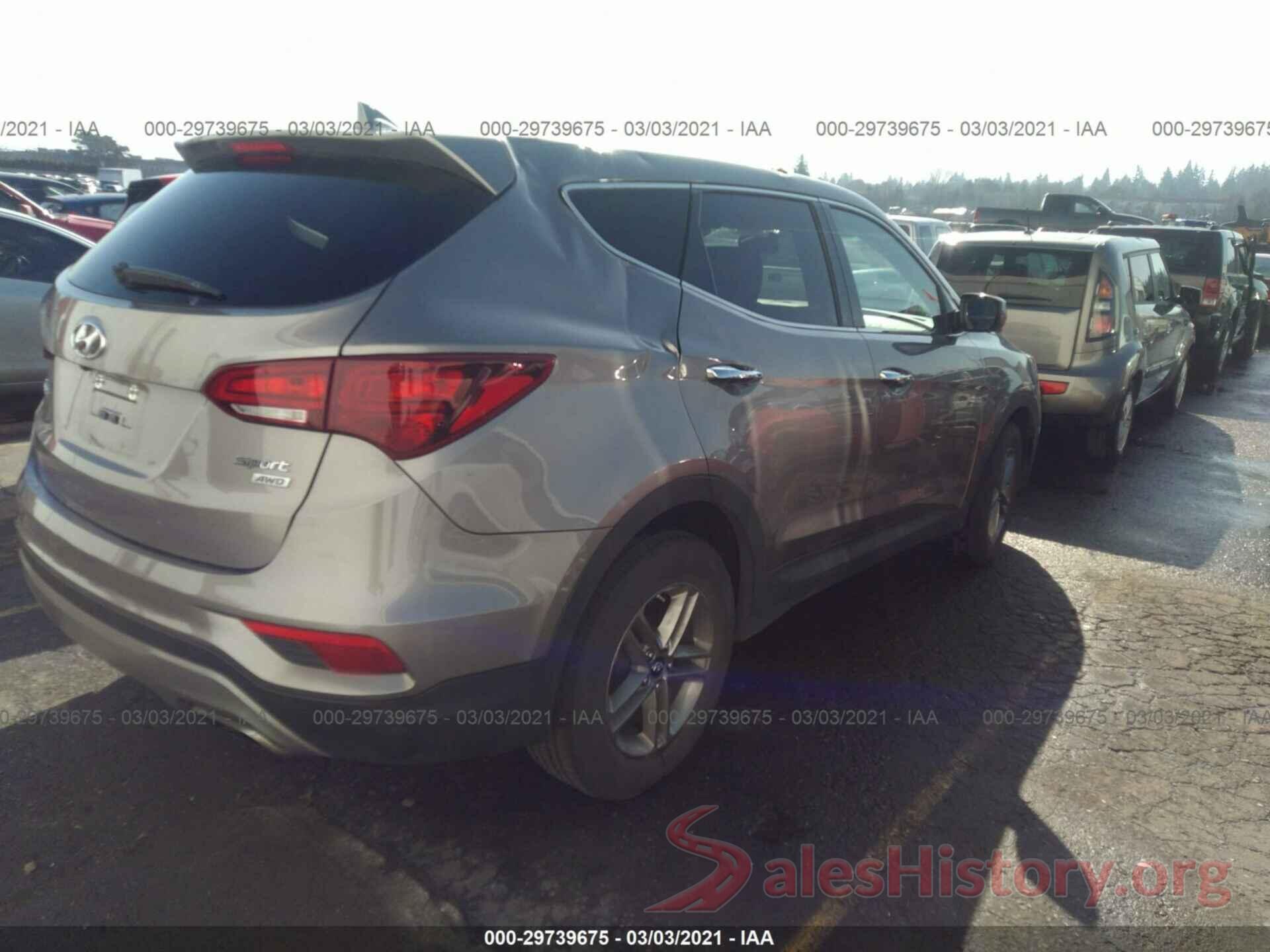 5XYZTDLB9HG443501 2017 HYUNDAI SANTA FE SPORT