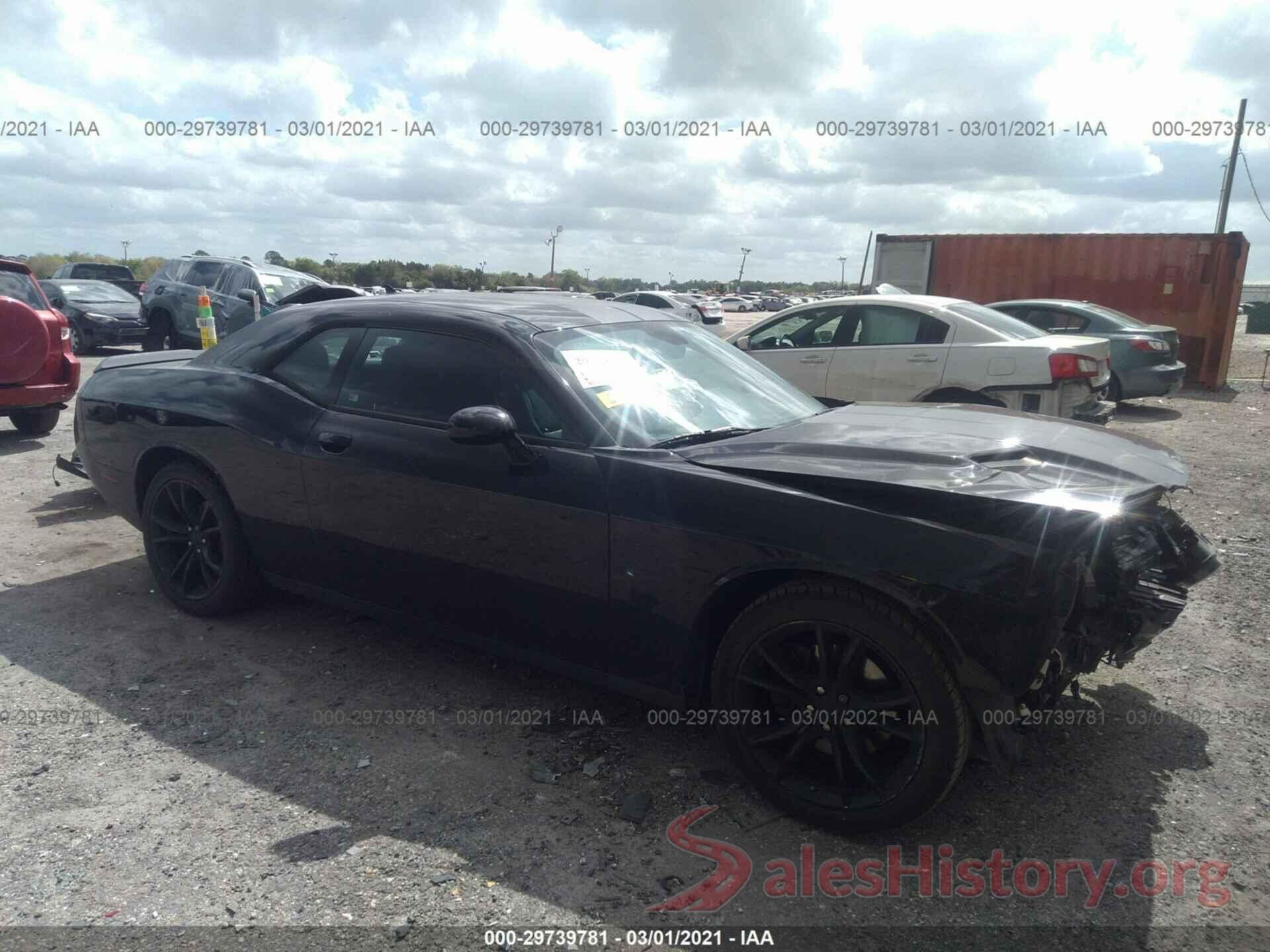 2C3CDZAG6GH289168 2016 DODGE CHALLENGER