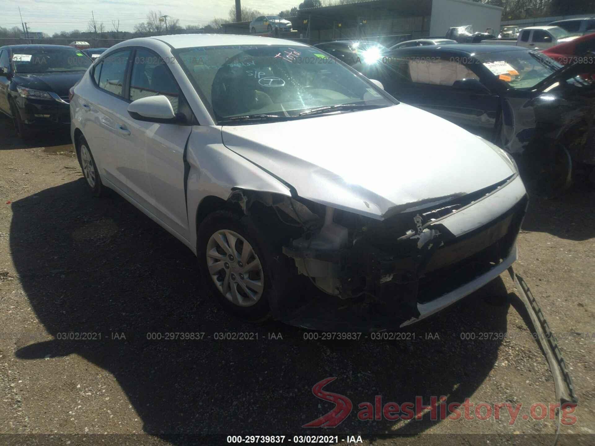 5NPD74LF6HH112529 2017 HYUNDAI ELANTRA