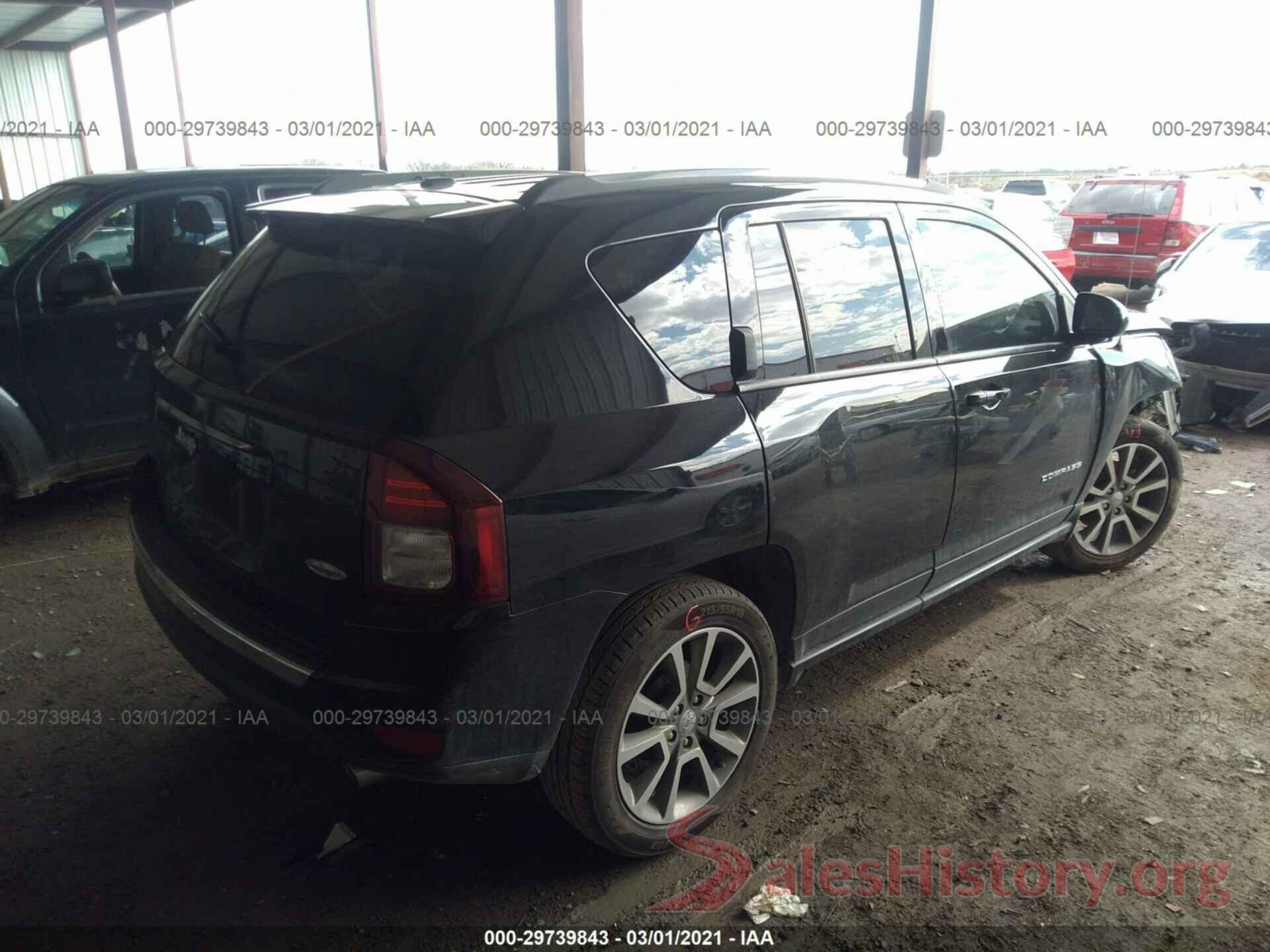 1C4NJCEA9GD777477 2016 JEEP COMPASS