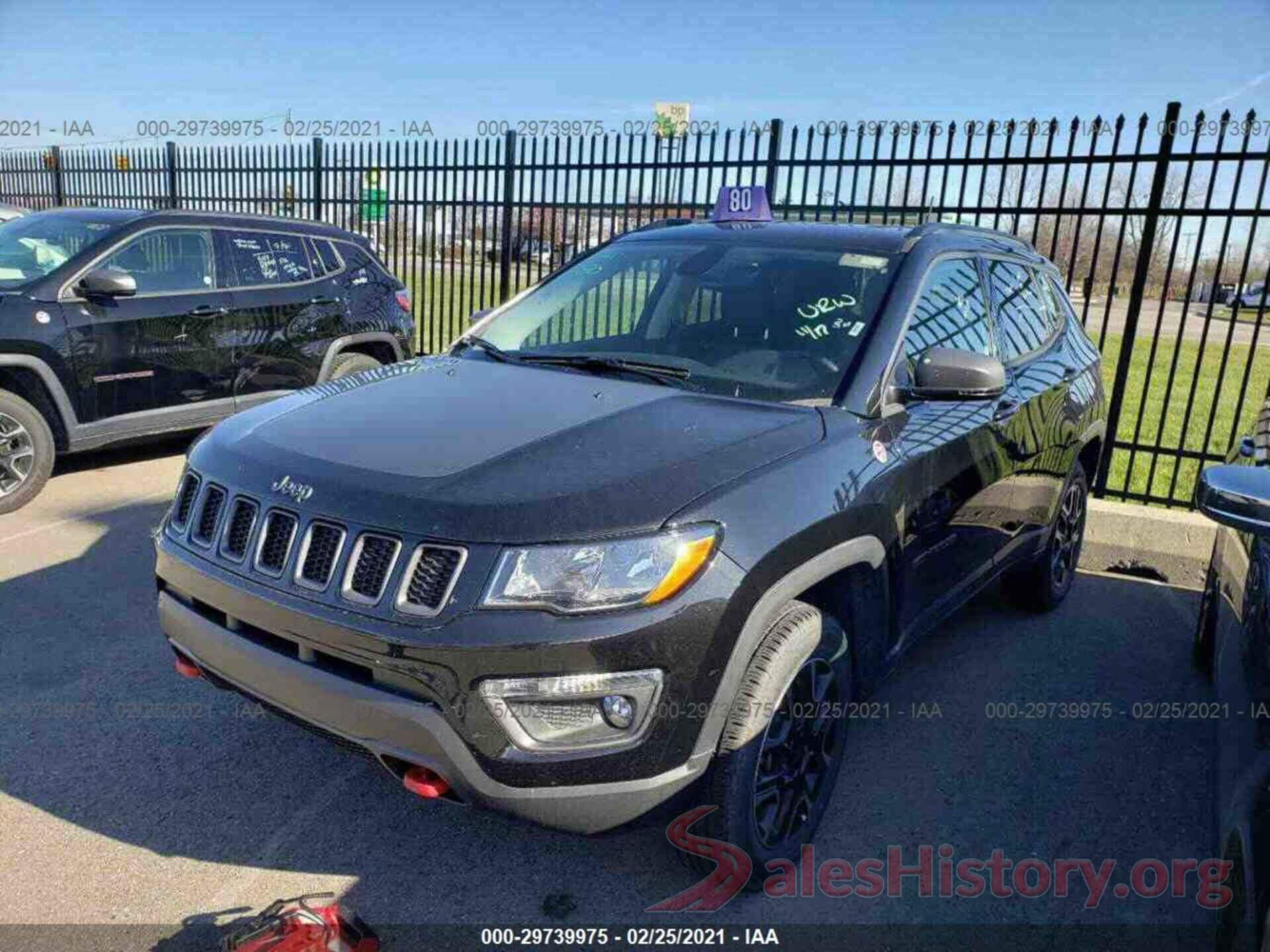 3C4NJDDB4LT200036 2020 JEEP COMPASS