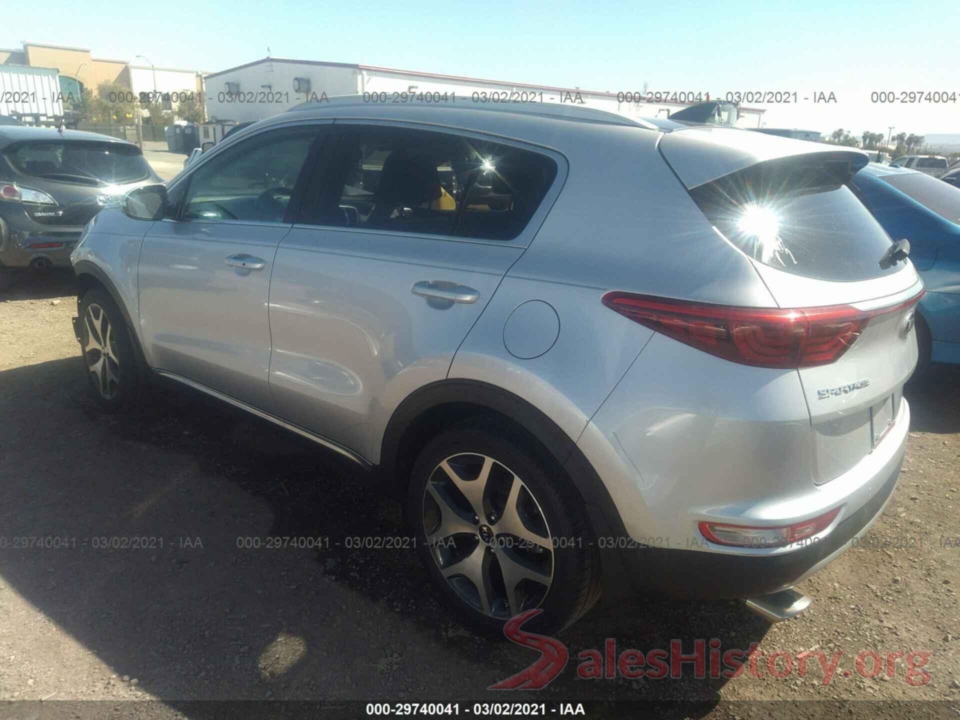 KNDPR3A69H7146263 2017 KIA SPORTAGE