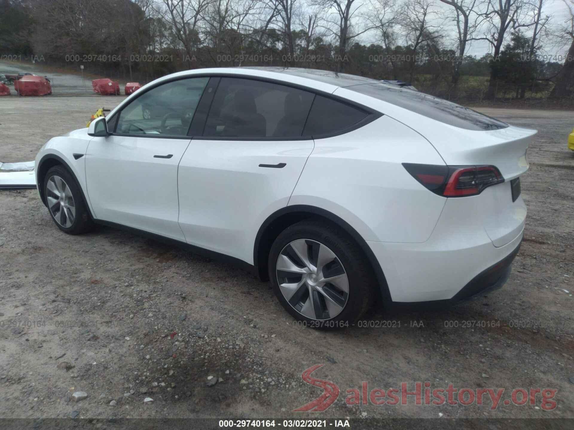 5YJYGDEEXMF078643 2021 TESLA MODEL Y