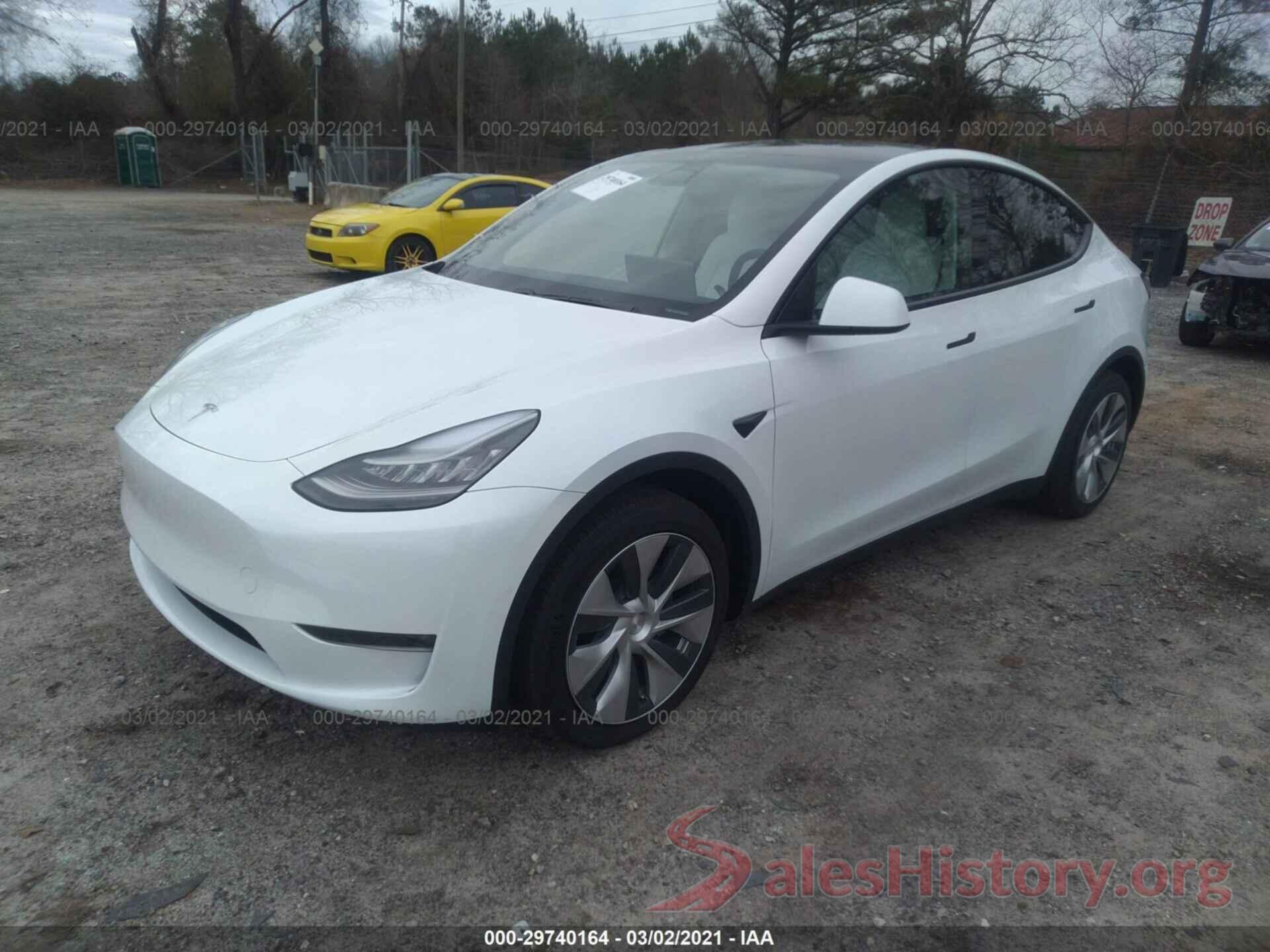 5YJYGDEEXMF078643 2021 TESLA MODEL Y