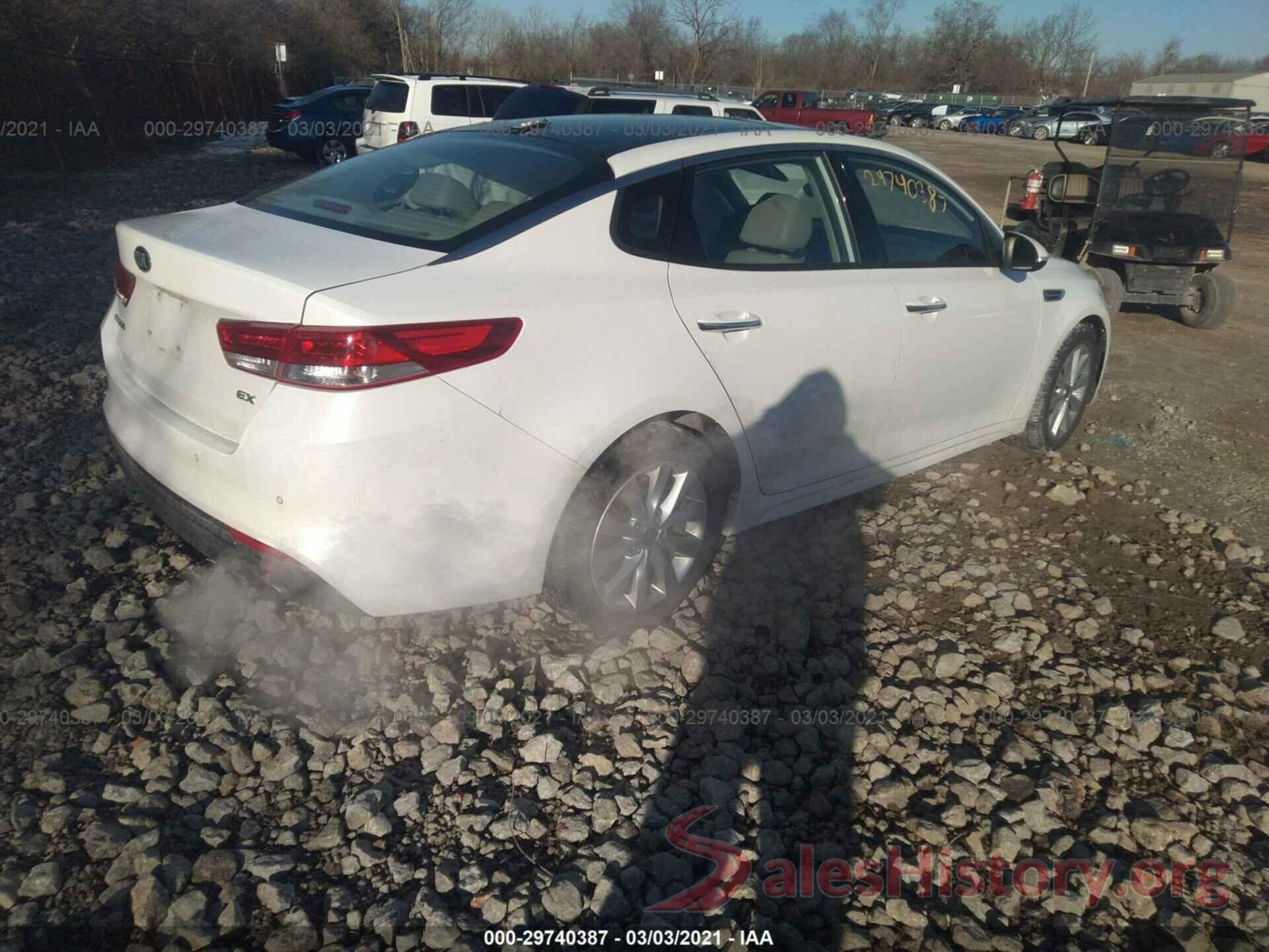 5XXGU4L39GG045219 2016 KIA OPTIMA