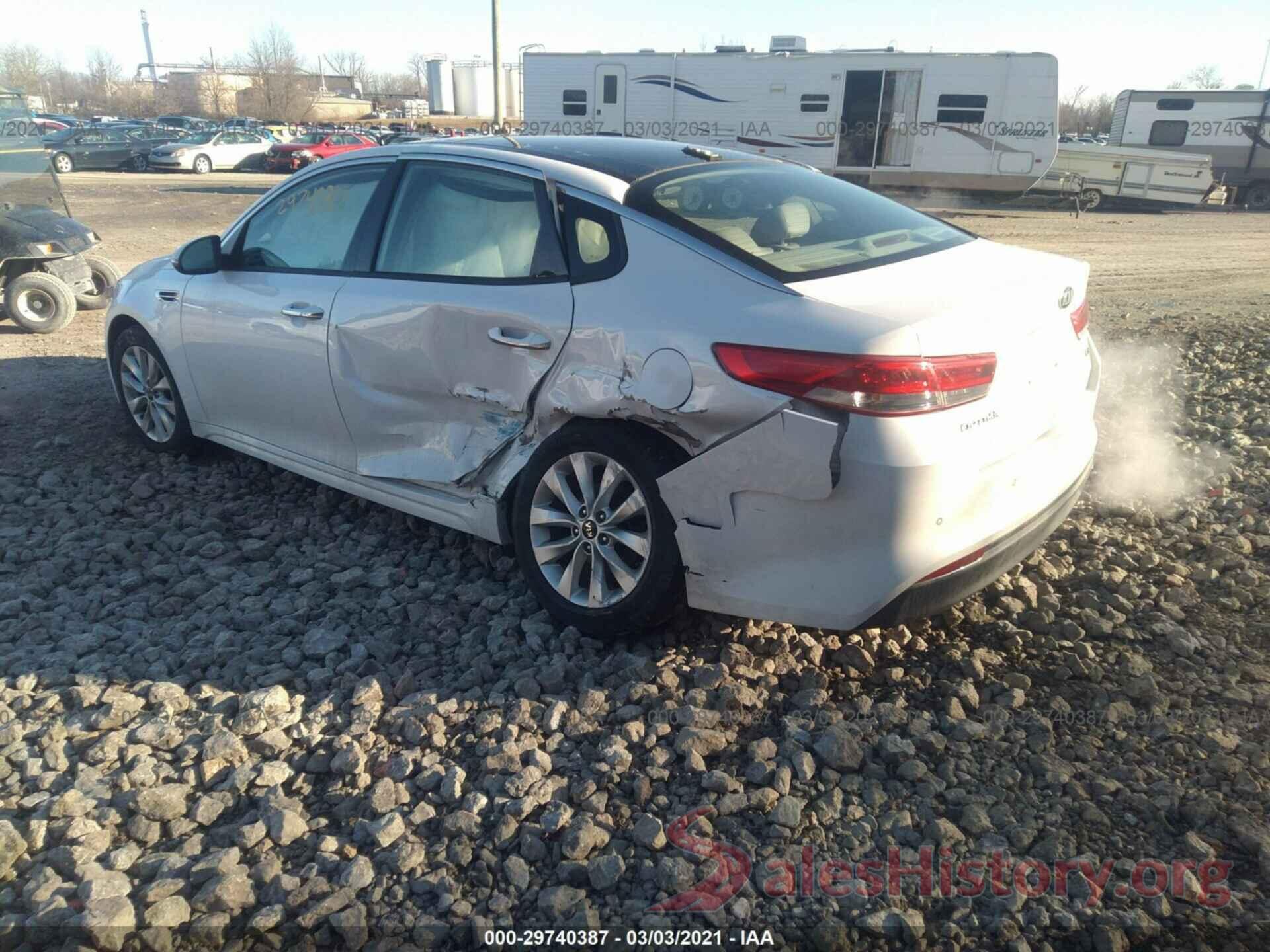 5XXGU4L39GG045219 2016 KIA OPTIMA