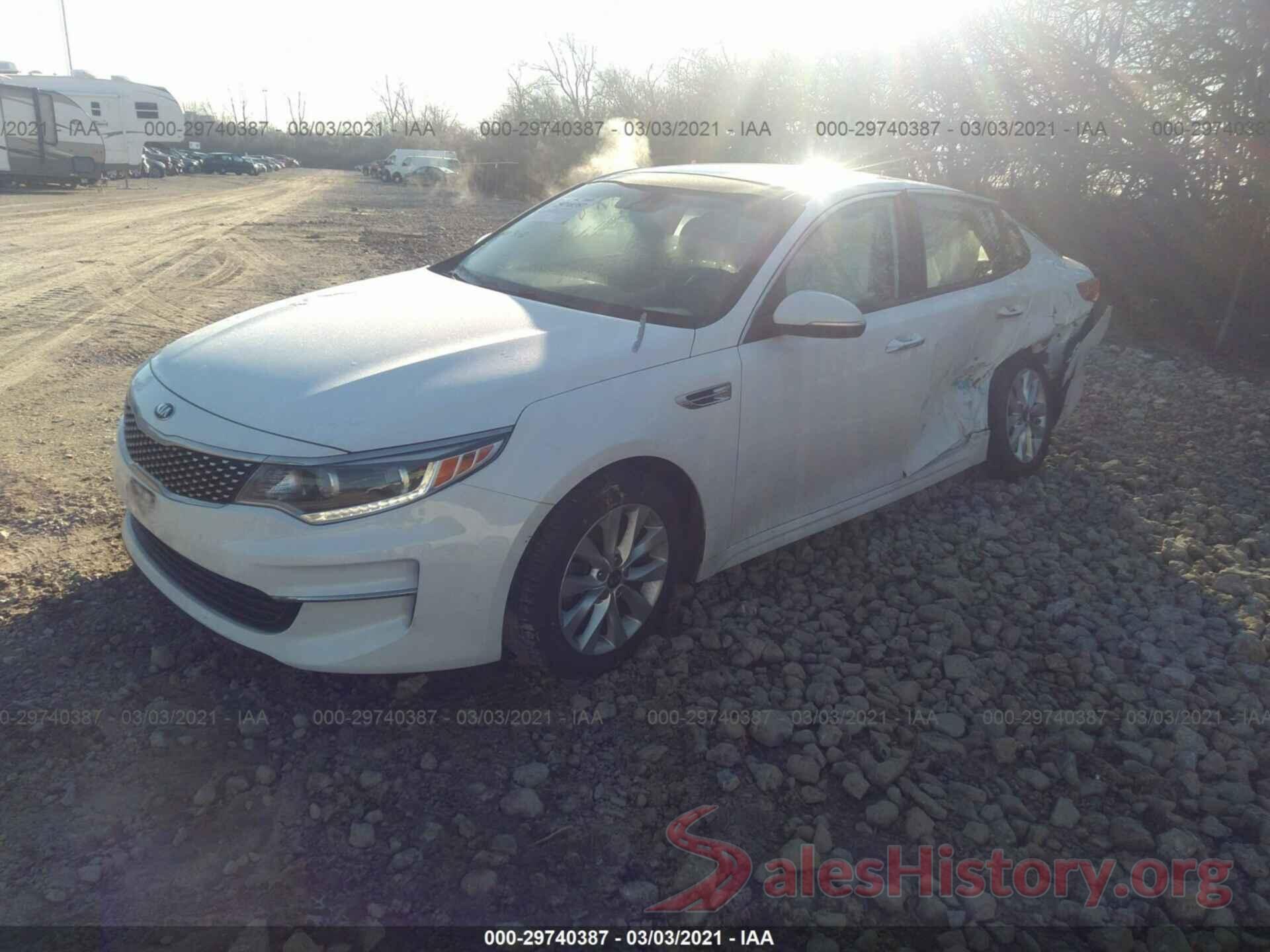 5XXGU4L39GG045219 2016 KIA OPTIMA