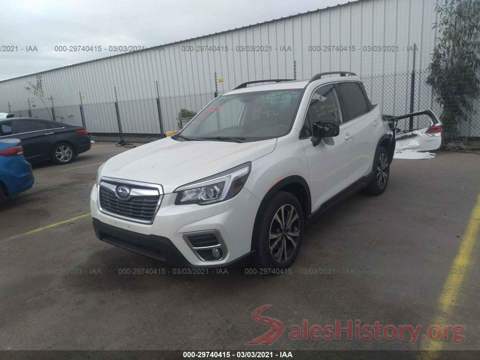 JF2SKAUC5KH579196 2019 SUBARU FORESTER