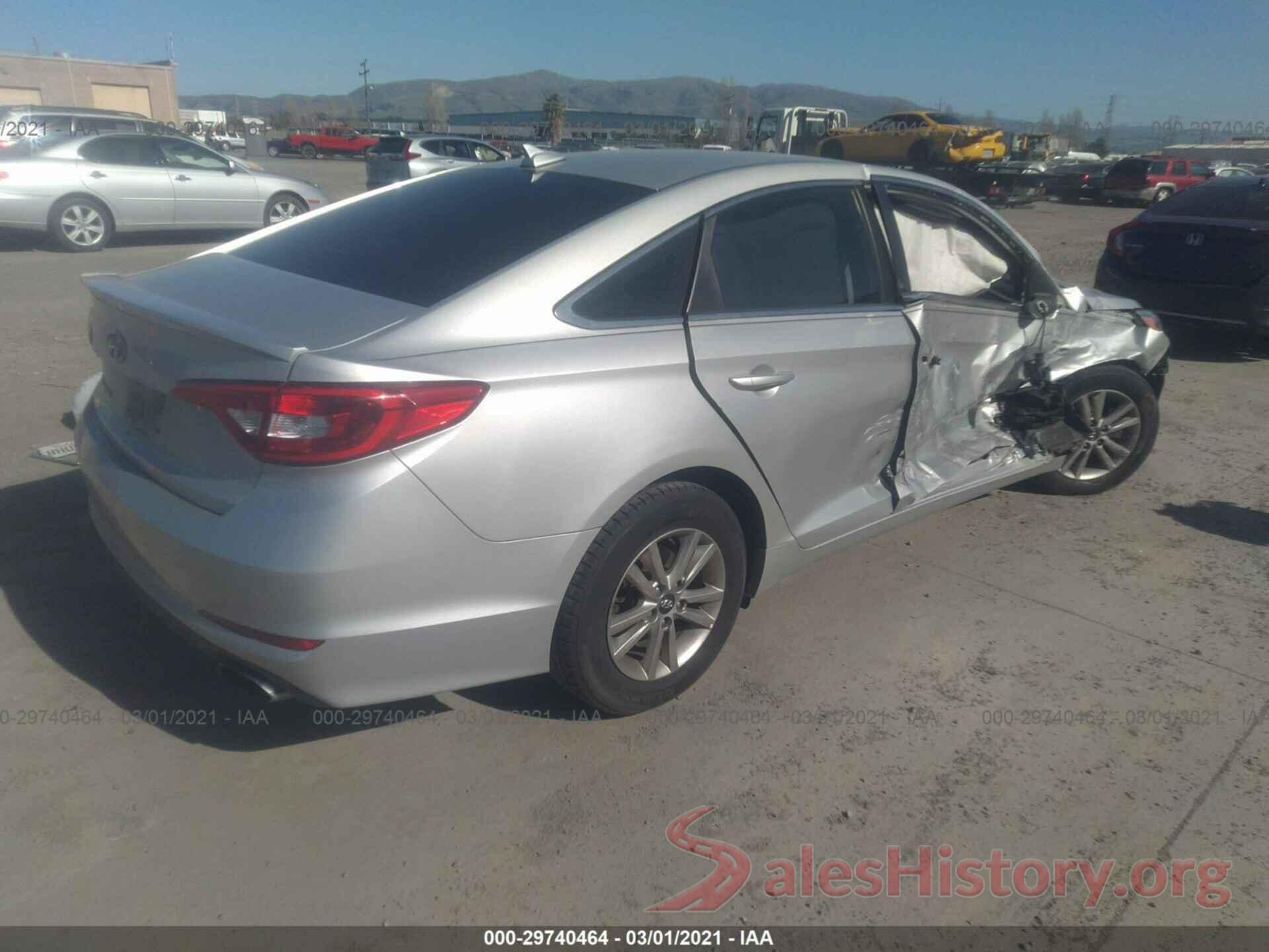 5NPE24AF0GH302069 2016 HYUNDAI SONATA