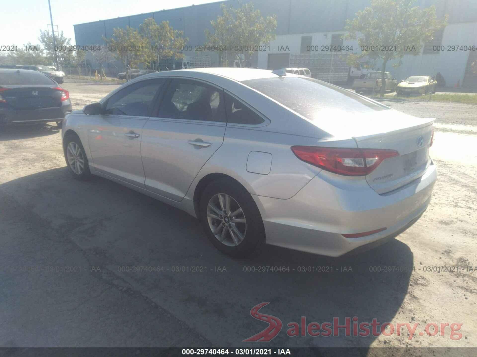 5NPE24AF0GH302069 2016 HYUNDAI SONATA