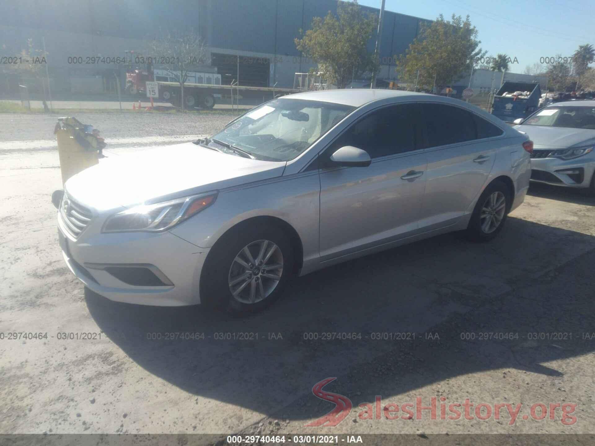 5NPE24AF0GH302069 2016 HYUNDAI SONATA