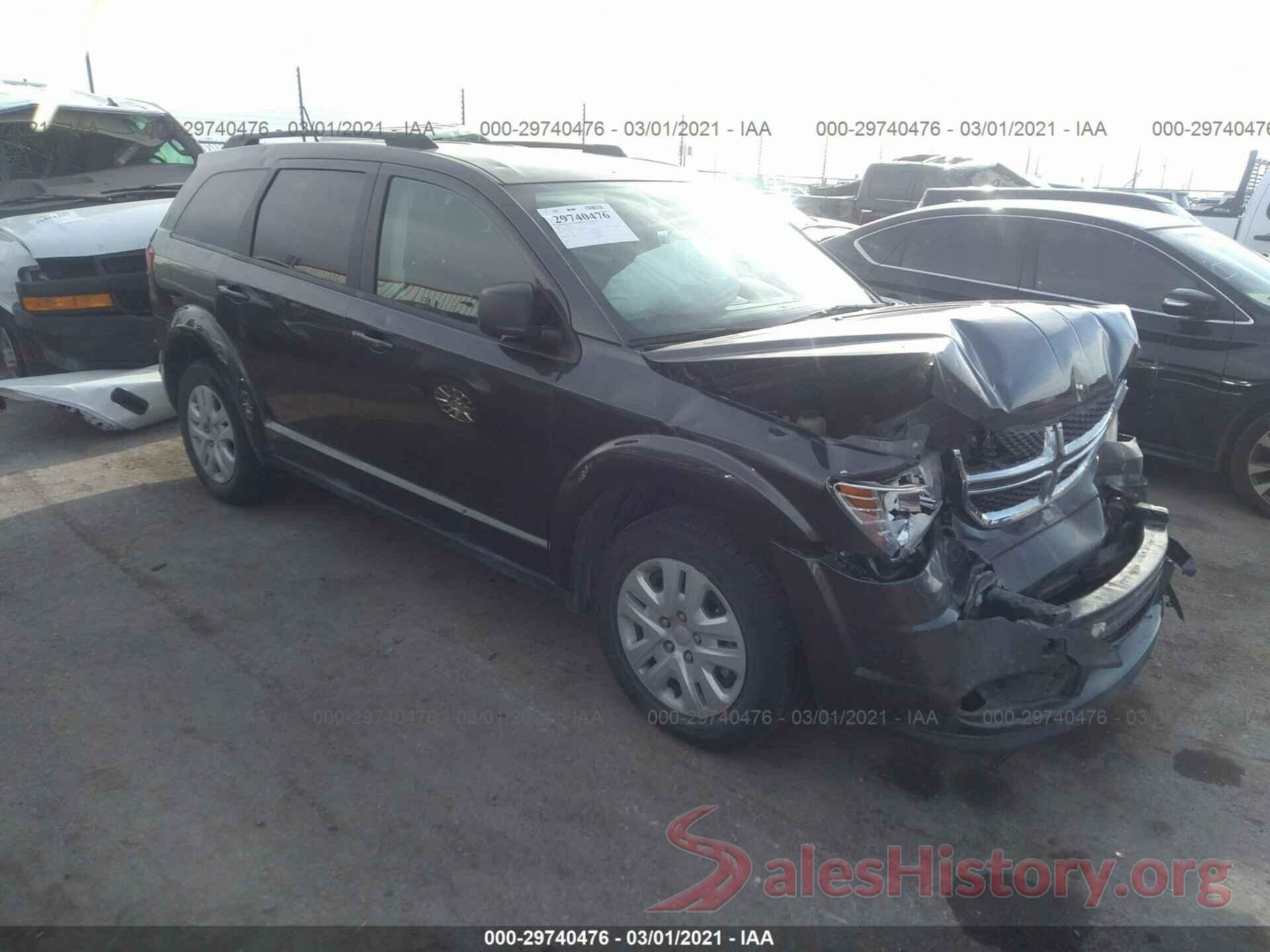 3C4PDCAB5JT302120 2018 DODGE JOURNEY