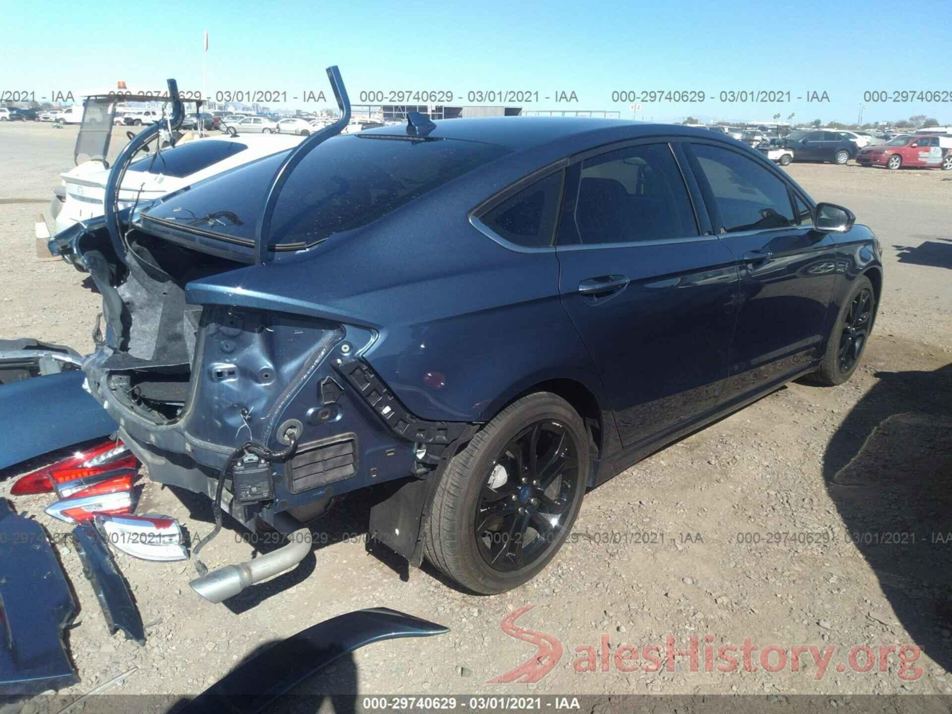 3FA6P0HD4KR176703 2019 FORD FUSION