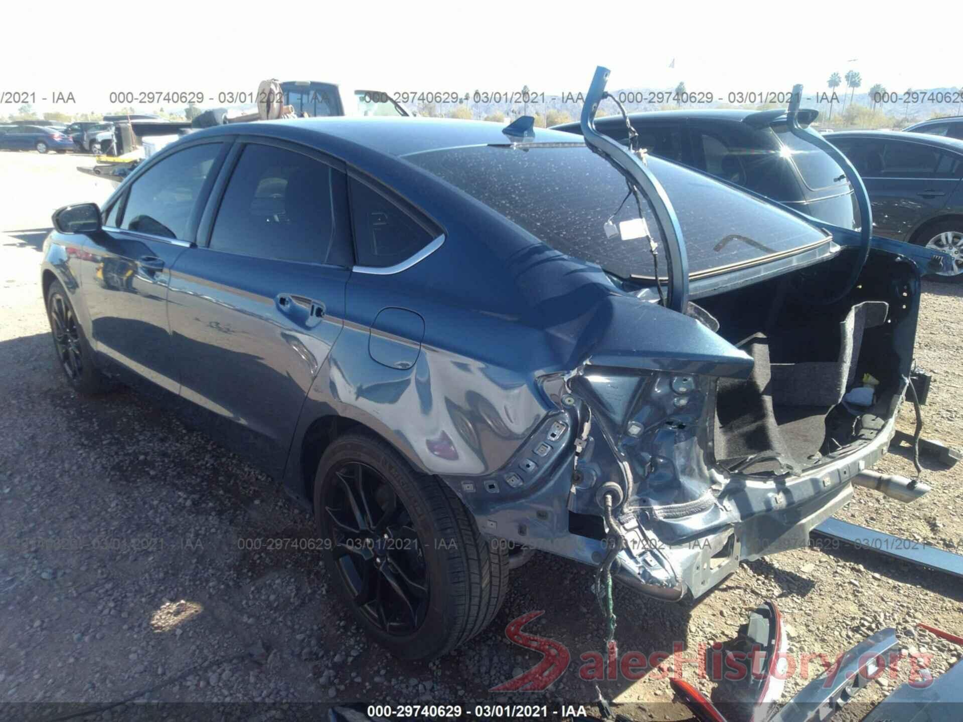 3FA6P0HD4KR176703 2019 FORD FUSION